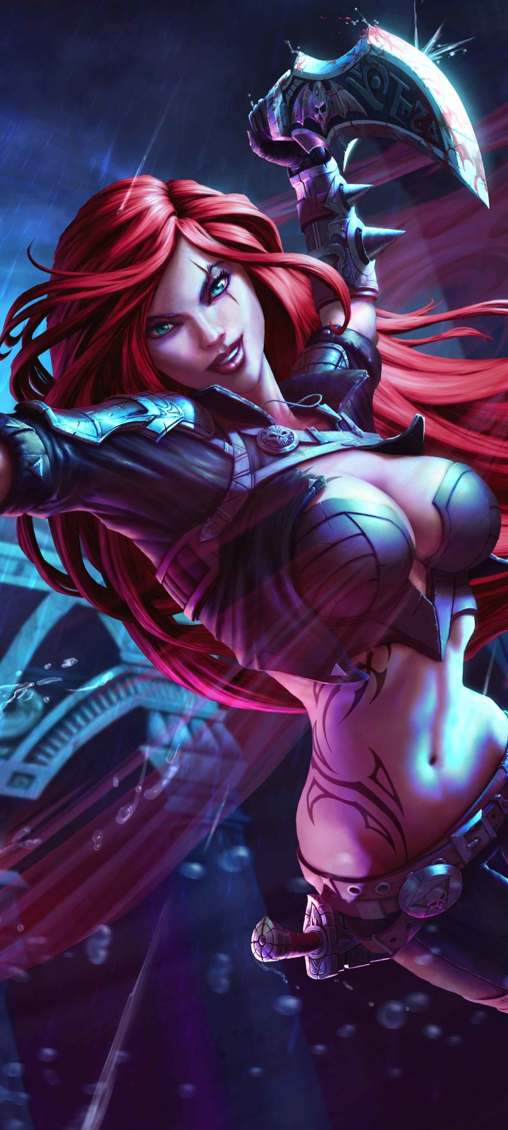 Téléchargez des papiers peints mobile League Of Legends, Jeux Vidéo, Katarina (League Of Legends) gratuitement.