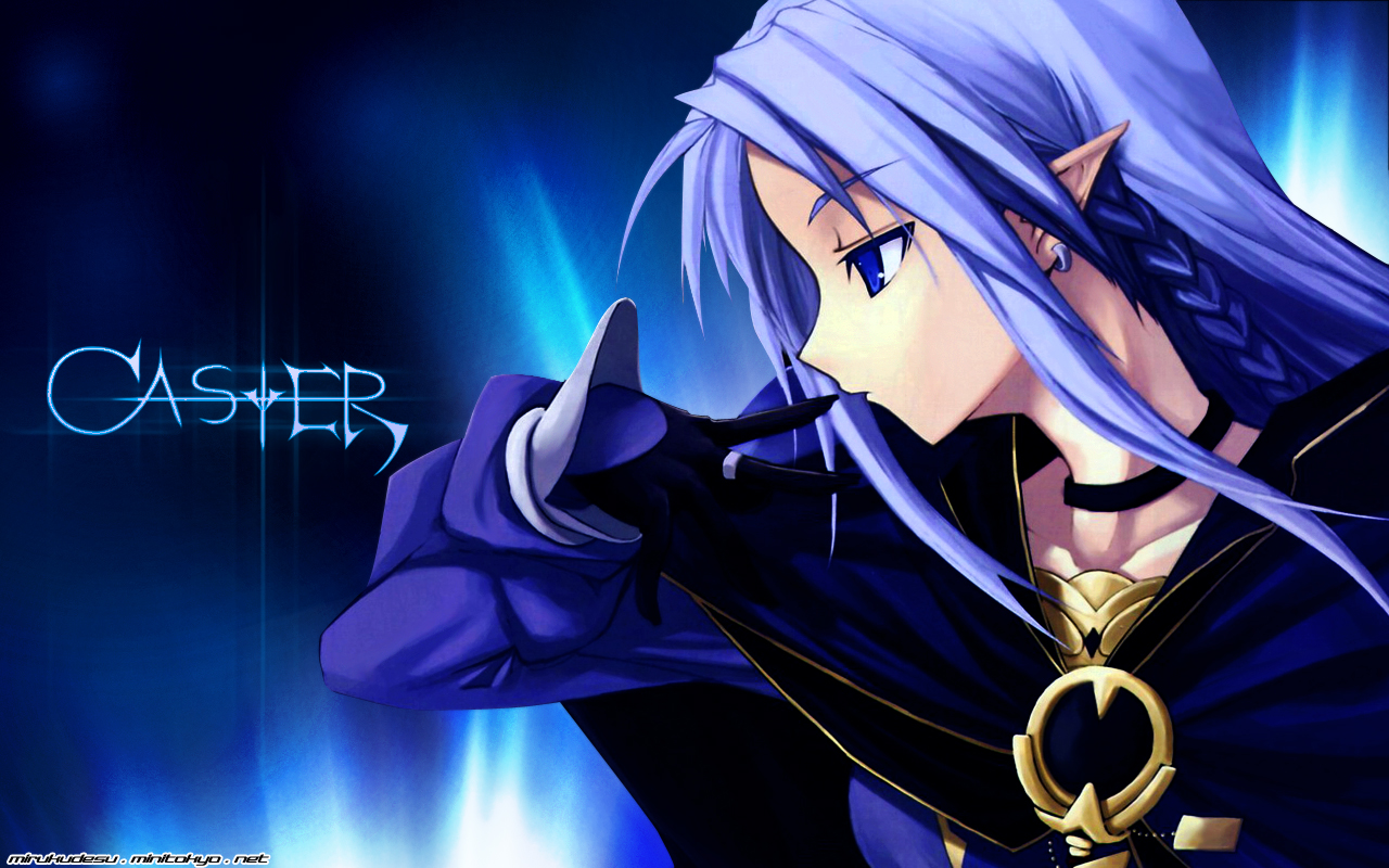anime, fate/stay night, caster (fate/stay night)