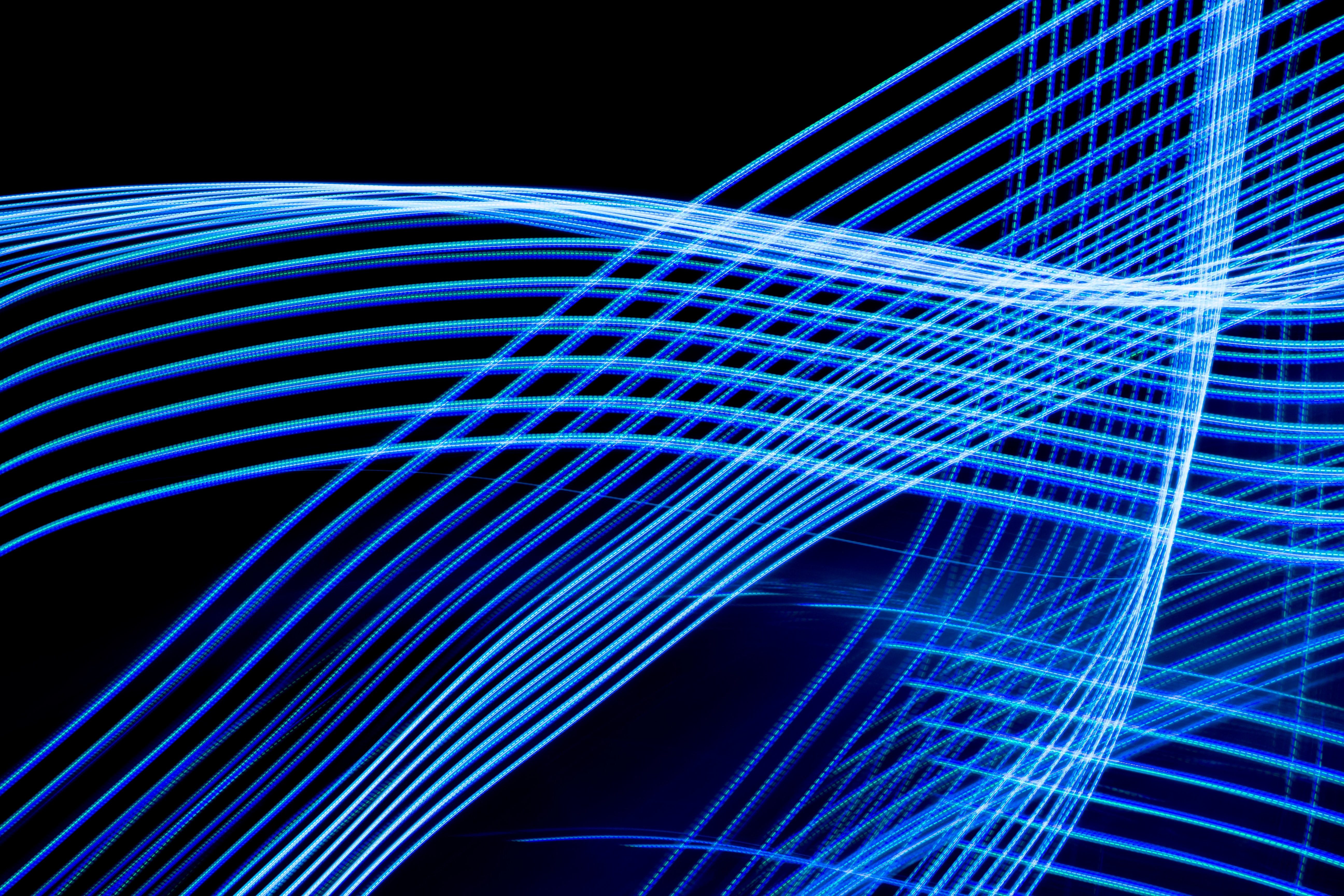 Free download wallpaper Abstract, Wavy, Streaks, Lines, Stripes, Neon on your PC desktop