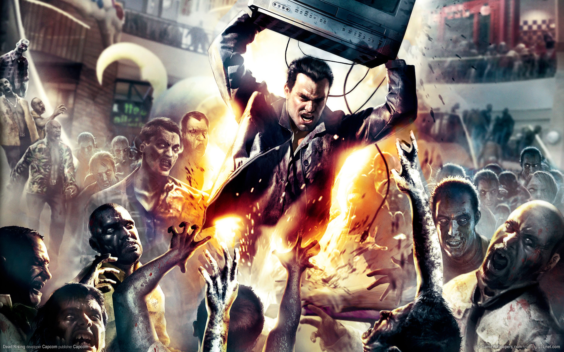 Download mobile wallpaper Dead Rising, Video Game for free.
