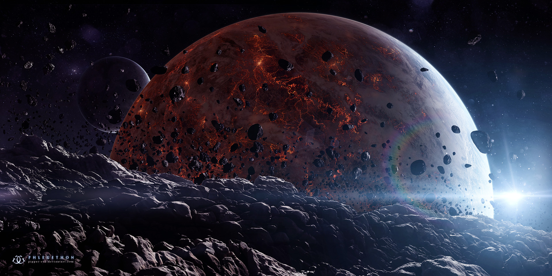 Free download wallpaper Planet, Sci Fi, Planetscape on your PC desktop