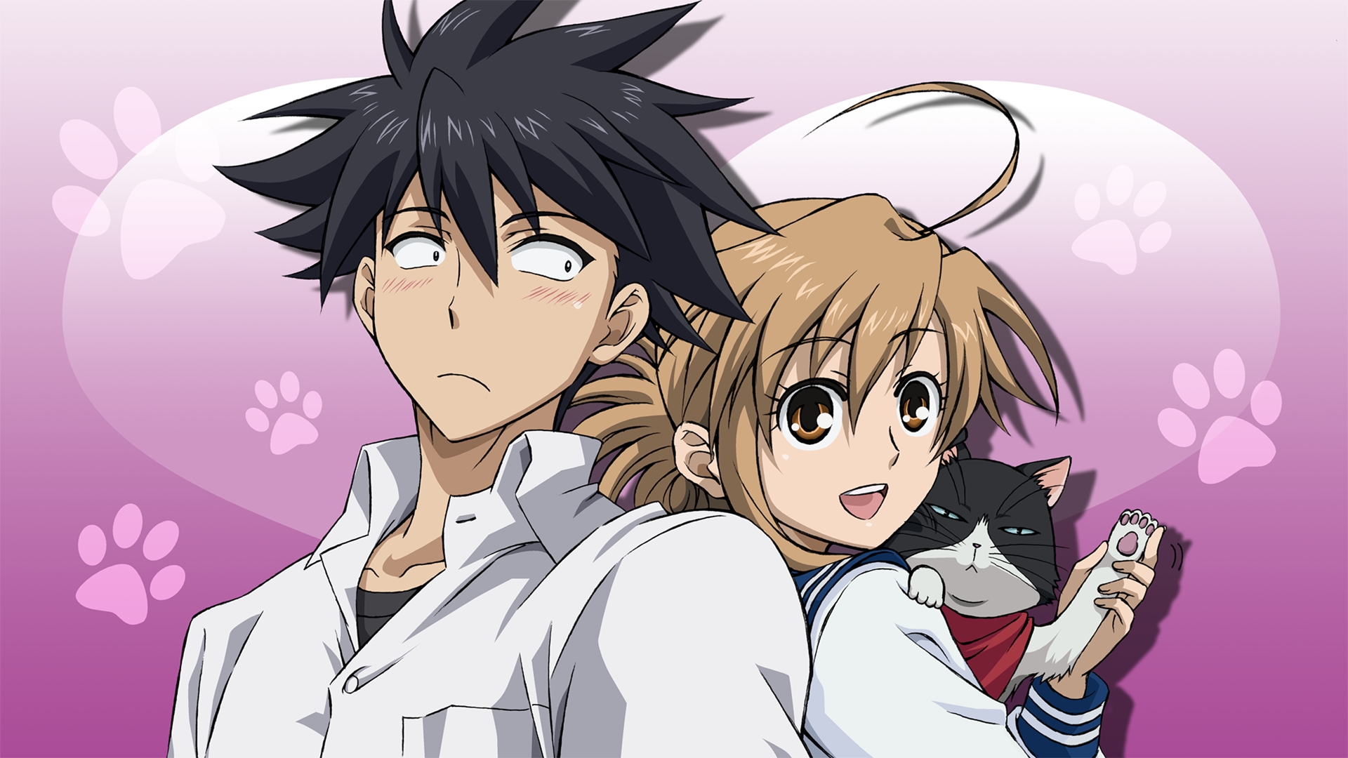 240943 Hintergrundbild herunterladen animes, nyan koi! - Bildschirmschoner und Bilder kostenlos