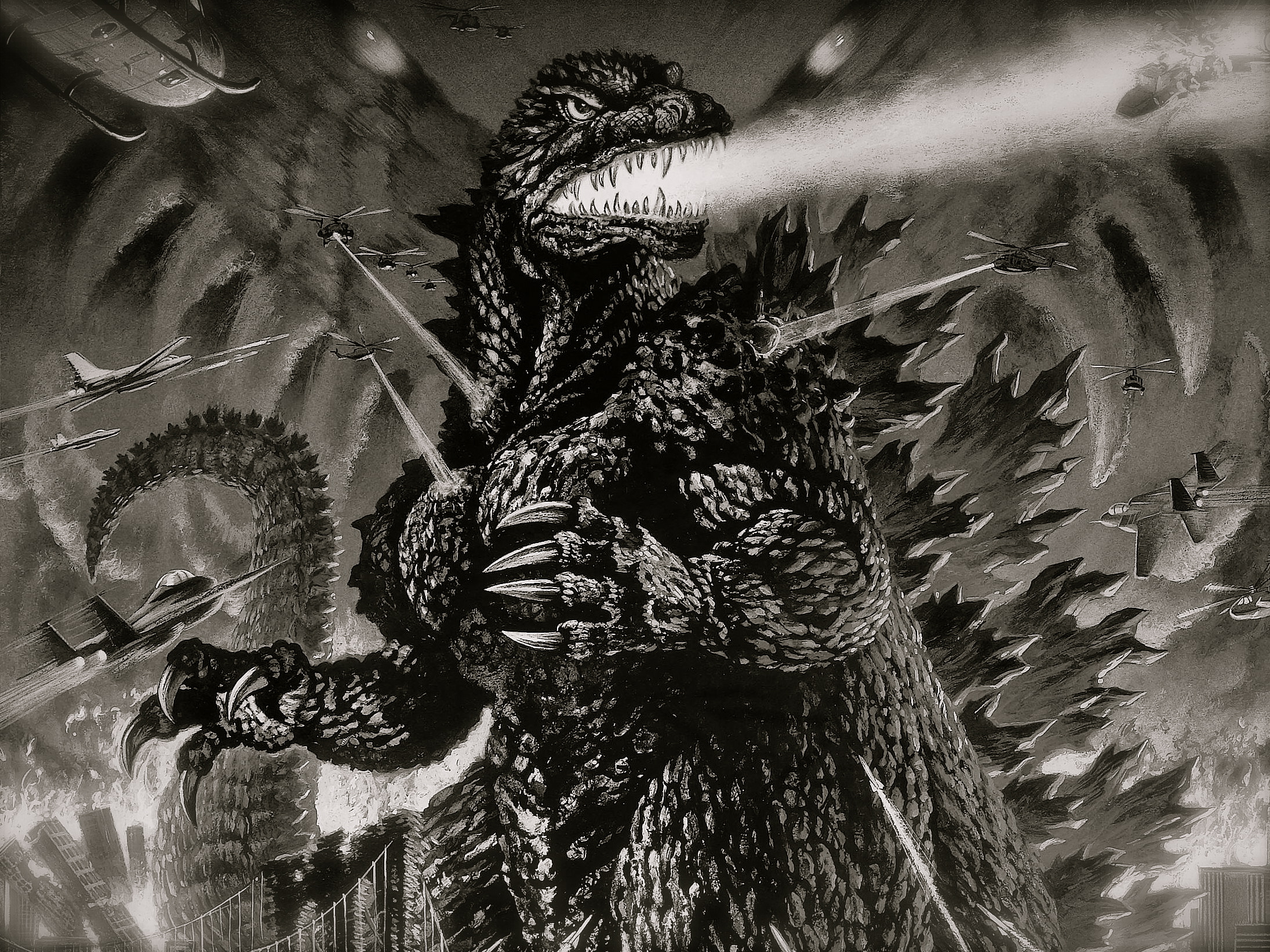 Download mobile wallpaper Godzilla 2000, Godzilla, Movie for free.