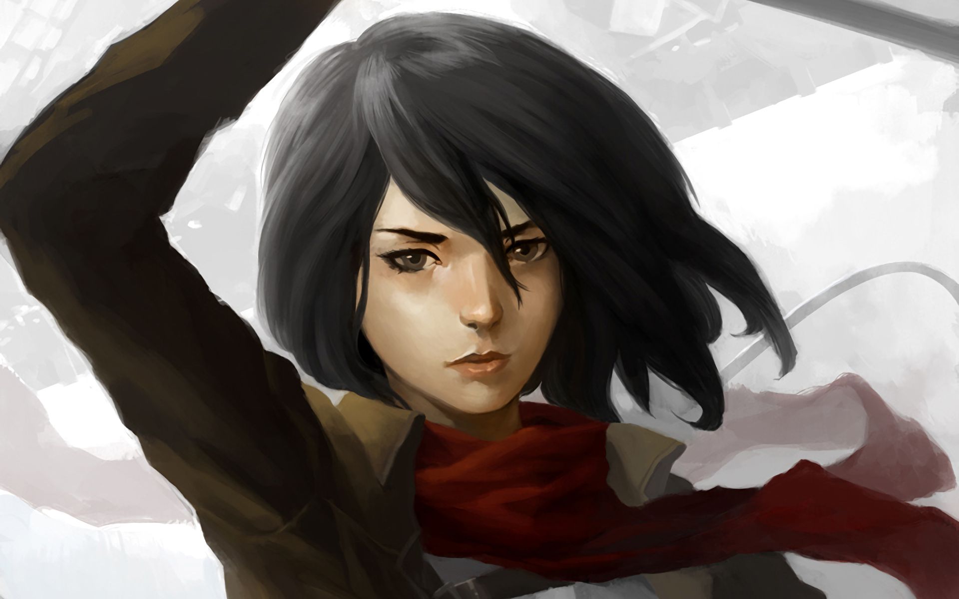 Download mobile wallpaper Anime, Mikasa Ackerman, Shingeki No Kyojin, Attack On Titan for free.