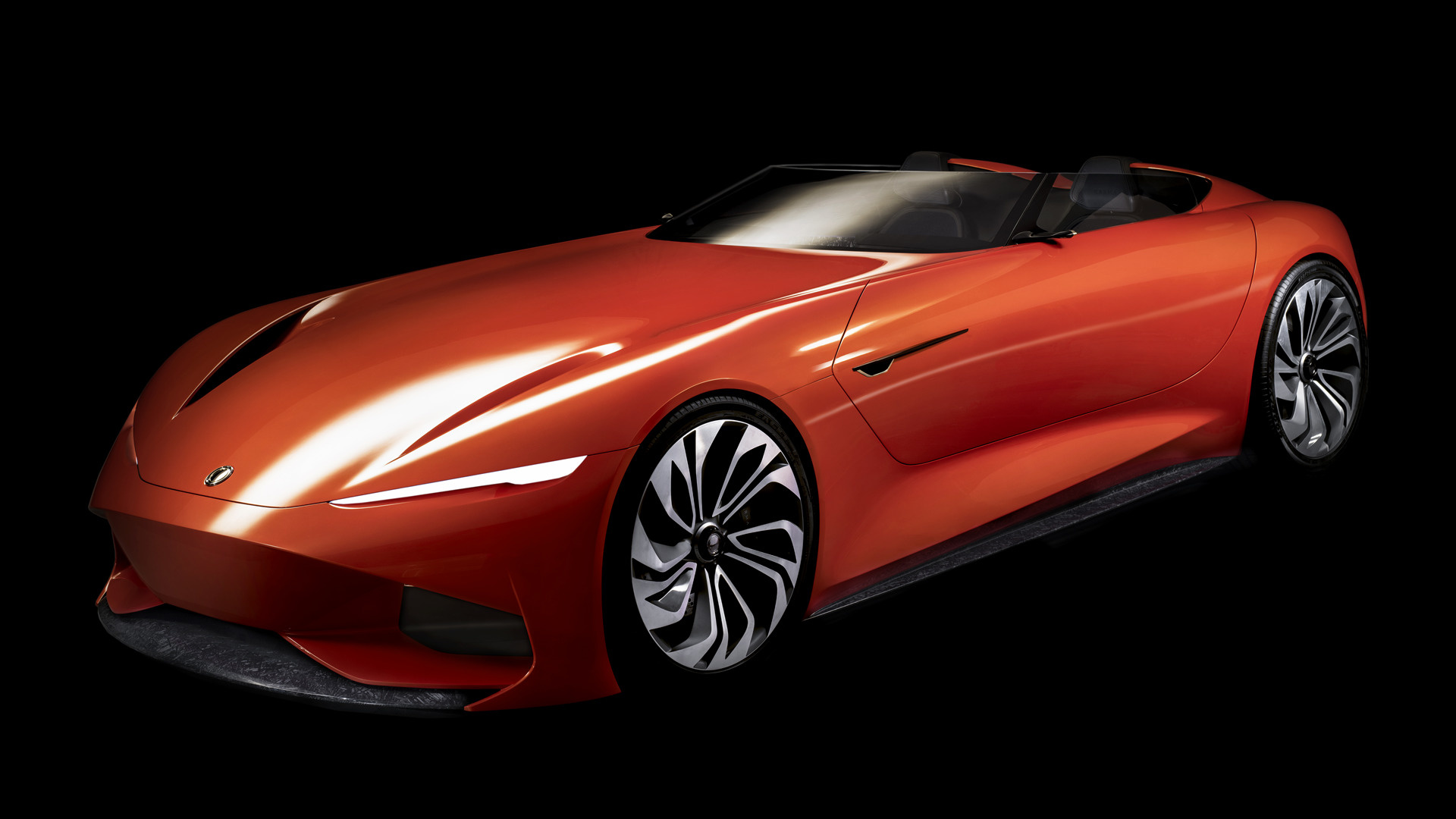 Скачати мобільні шпалери Автомобіль, Суперкар, Транспортні Засоби, Помаранчевий Автомобіль, Karma Sc1 Vision Concept безкоштовно.