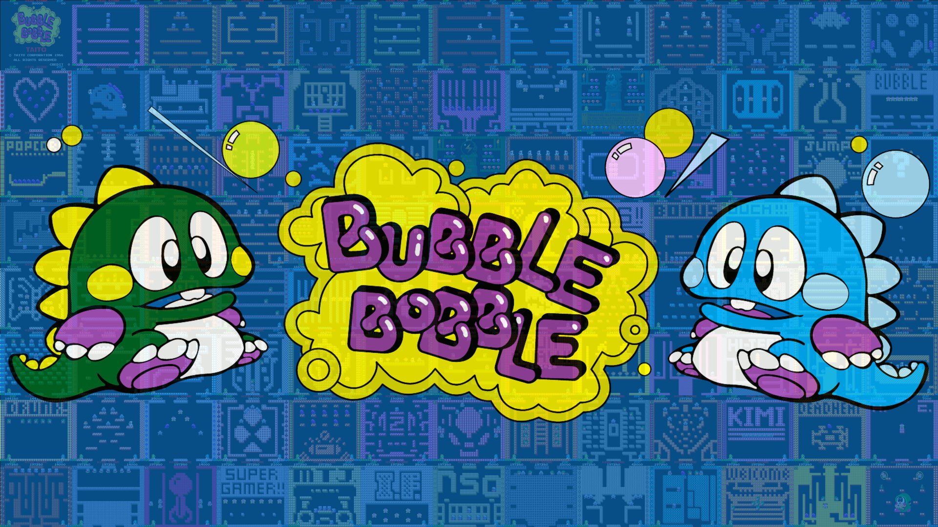 669733 descargar fondo de pantalla videojuego, bubble bobble: protectores de pantalla e imágenes gratis