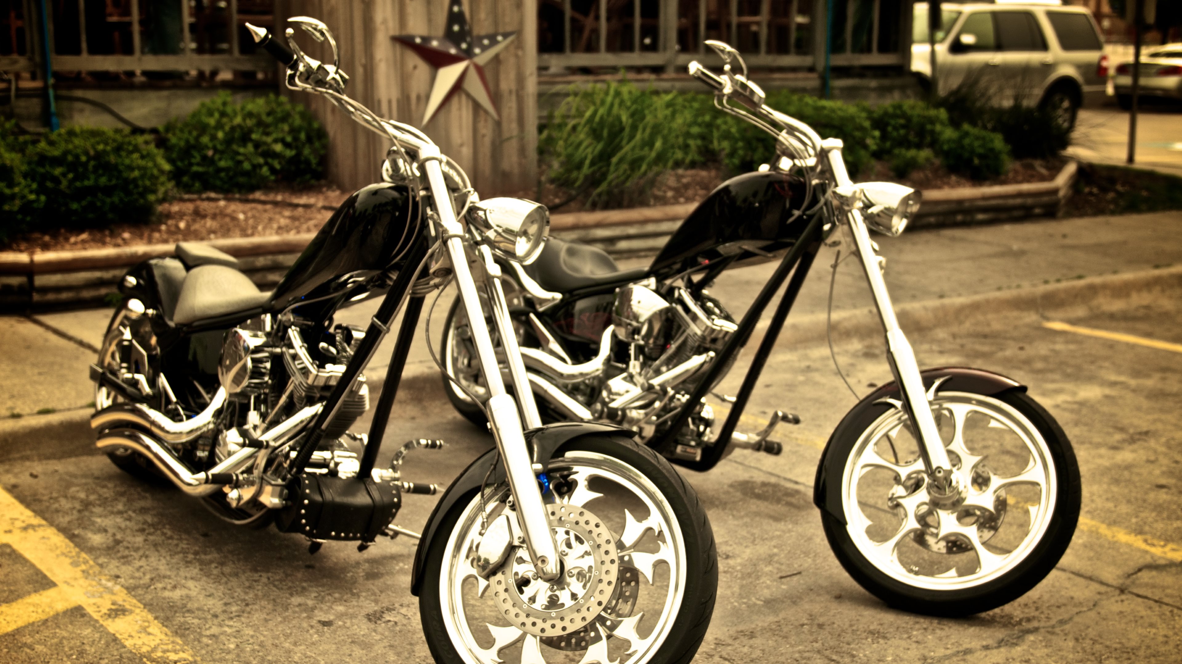 vehicles, chopper, motorcycle