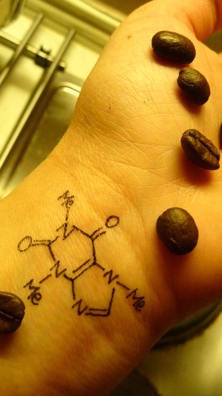 molecule, technology, physics and chemistry, science, coffee HD wallpaper