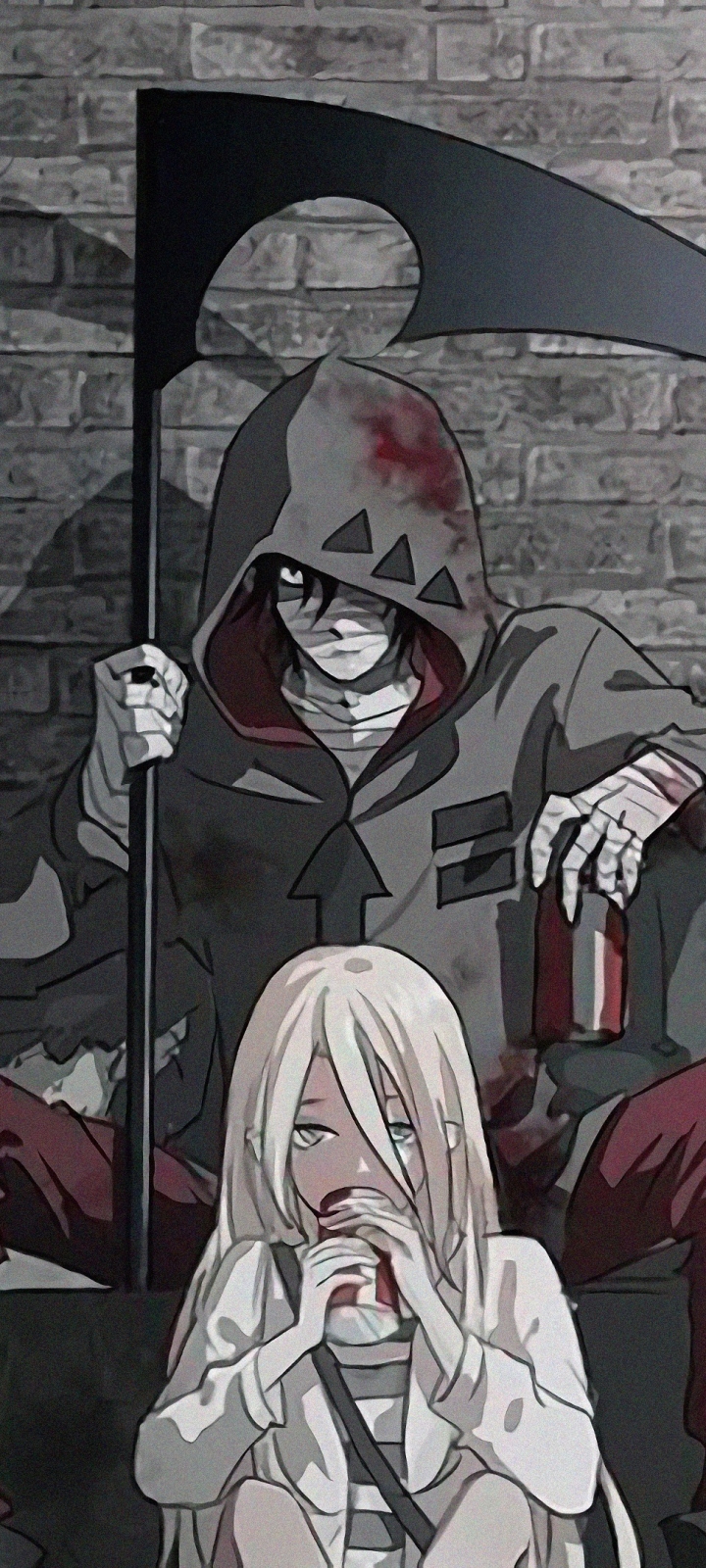 Download mobile wallpaper Anime, Blonde, Rachel Gardner, Satsuriku No Tenshi, Zack (Angels Of Death), Angels Of Death for free.