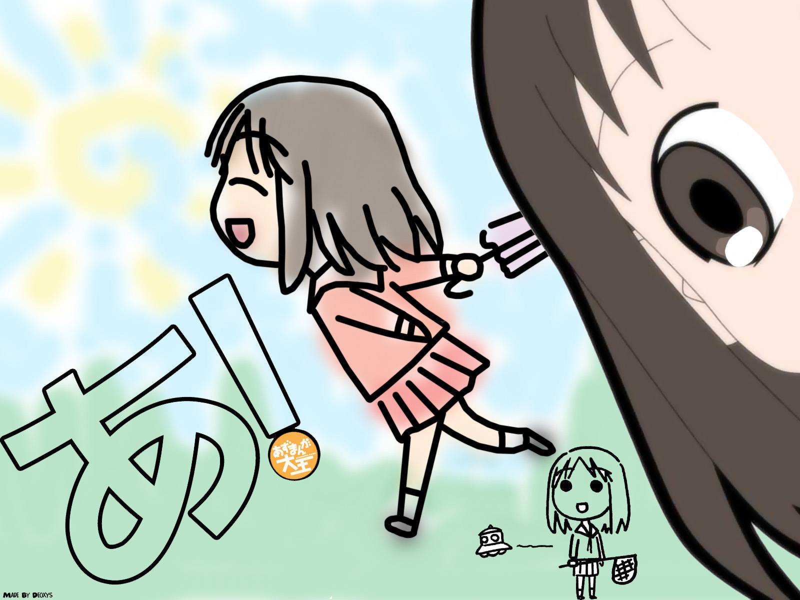 Baixe gratuitamente a imagem Anime, Azumanga Daiô na área de trabalho do seu PC