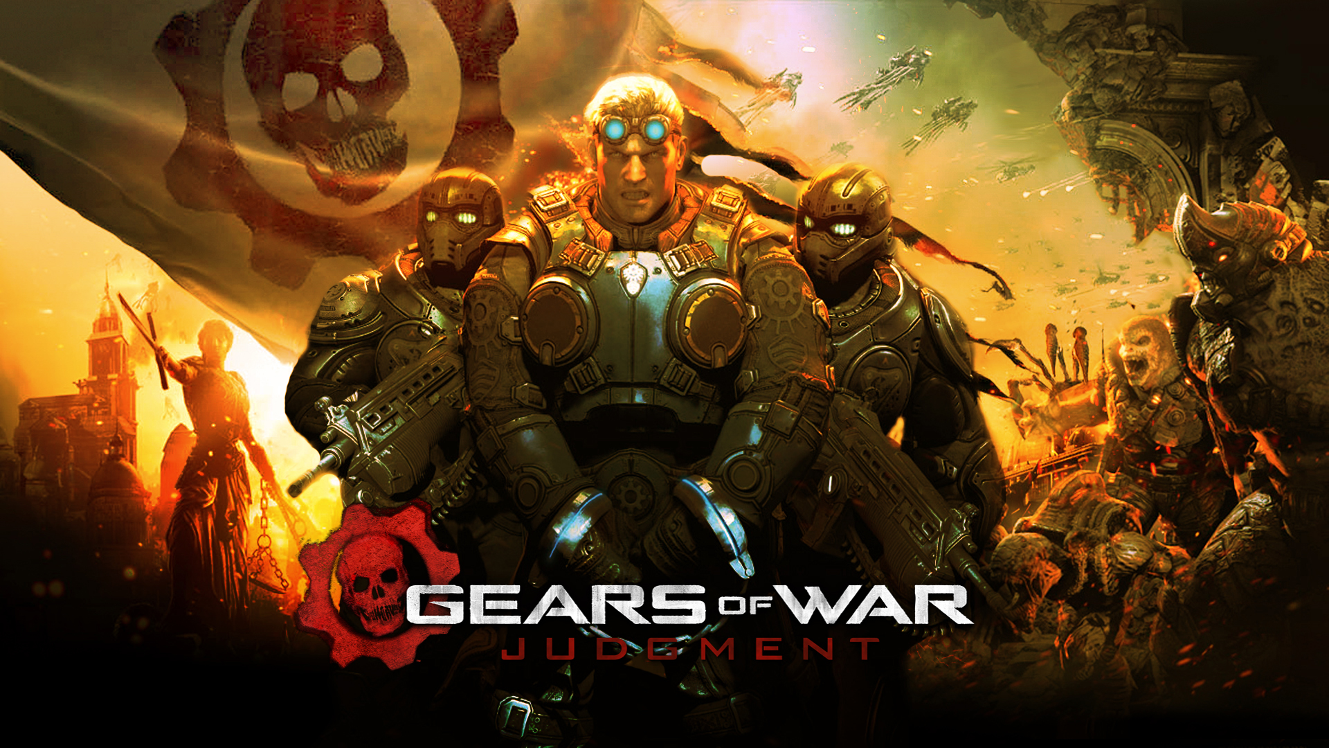 260649 descargar fondo de pantalla videojuego, gears of war: judgment, gears of war: protectores de pantalla e imágenes gratis