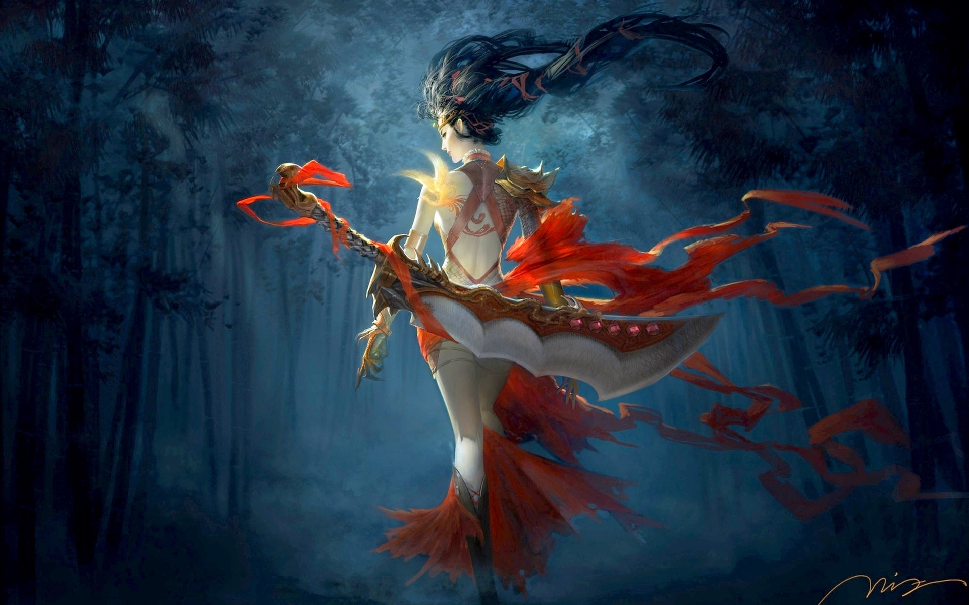 Free download wallpaper Fantasy, Women Warrior on your PC desktop