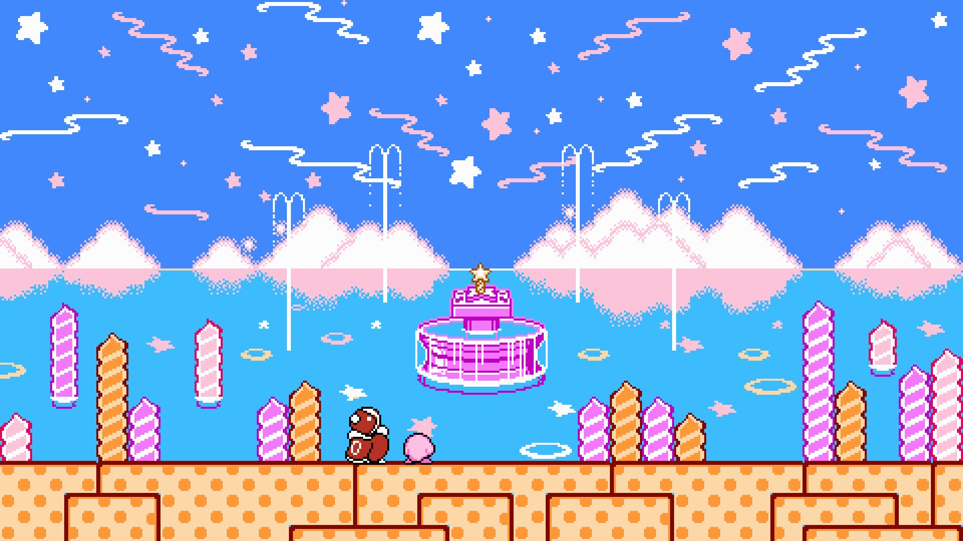 Die besten Hoshi No Kirby: Yume No Izumi No Monogatari-Hintergründe für den Telefonbildschirm