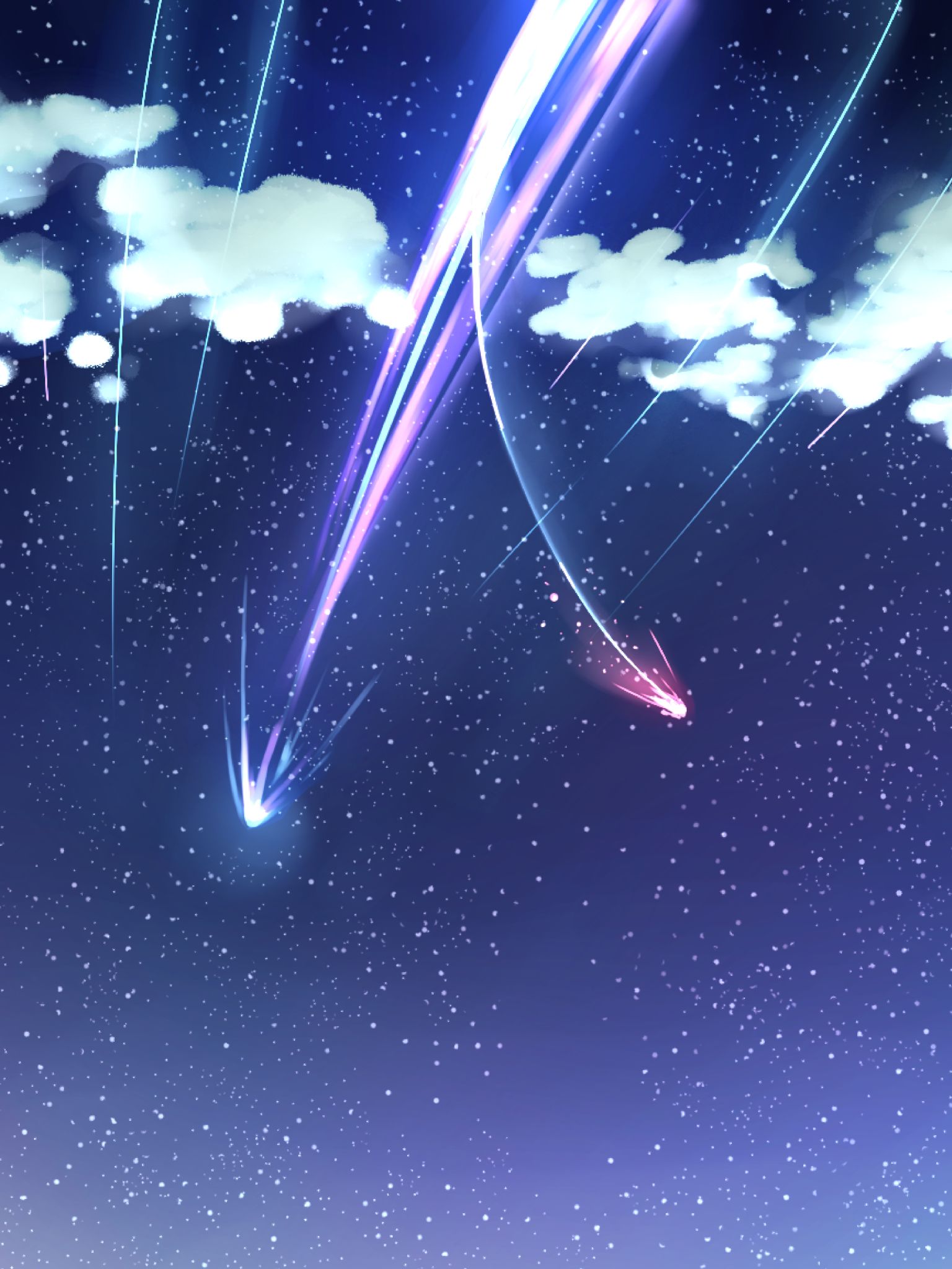 Handy-Wallpaper Himmel, Animes, Your Name Gestern Heute Und Für Immer, Kimi No Na Wa kostenlos herunterladen.