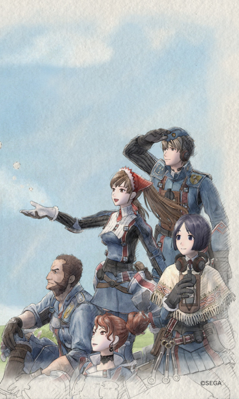 video game, valkyria chronicles Phone Background