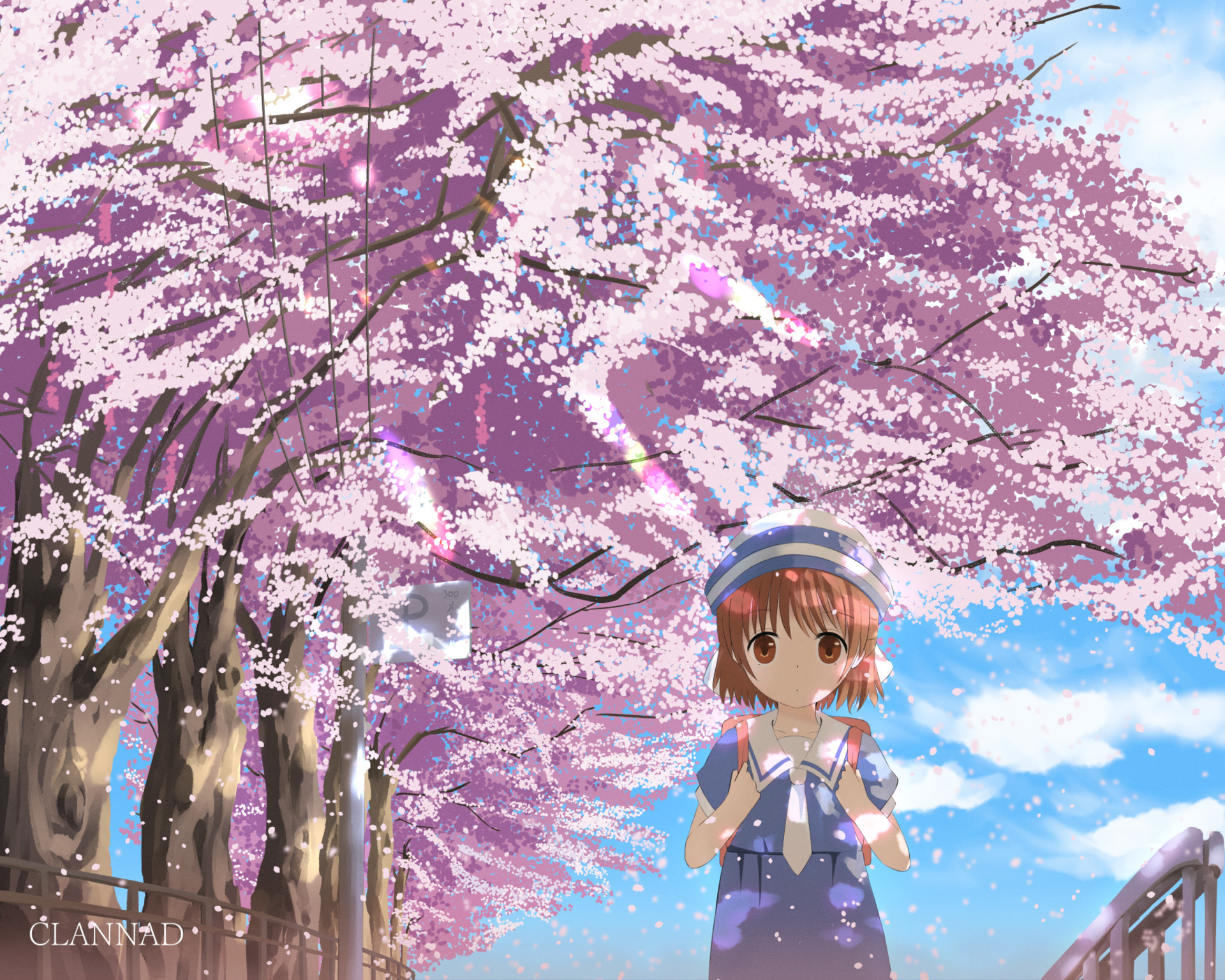 Download mobile wallpaper Anime, Clannad, Ushio Okazaki for free.