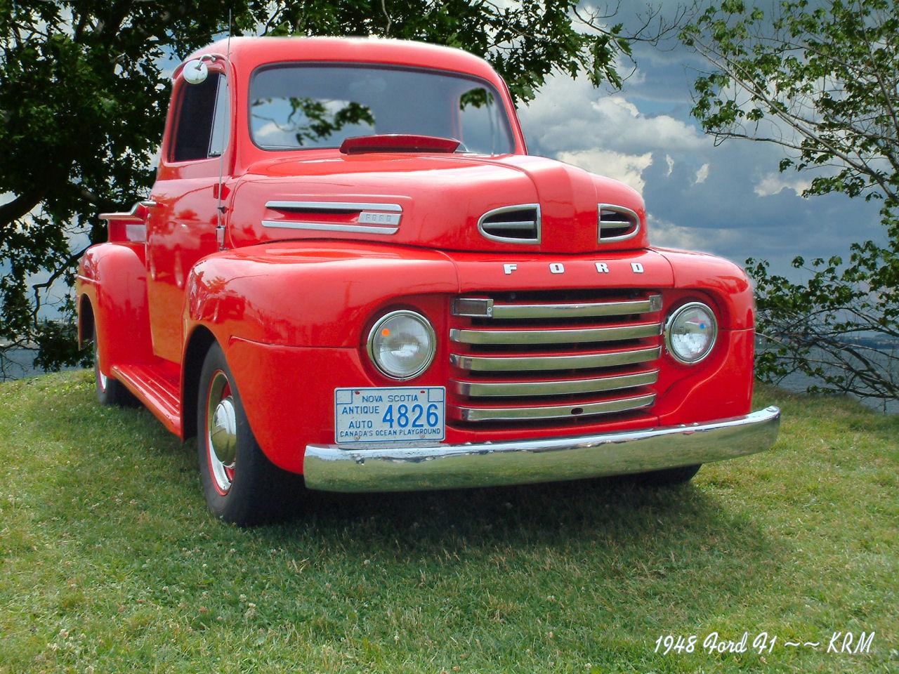 Télécharger des fonds d'écran Pick Up Ford 1946 HD