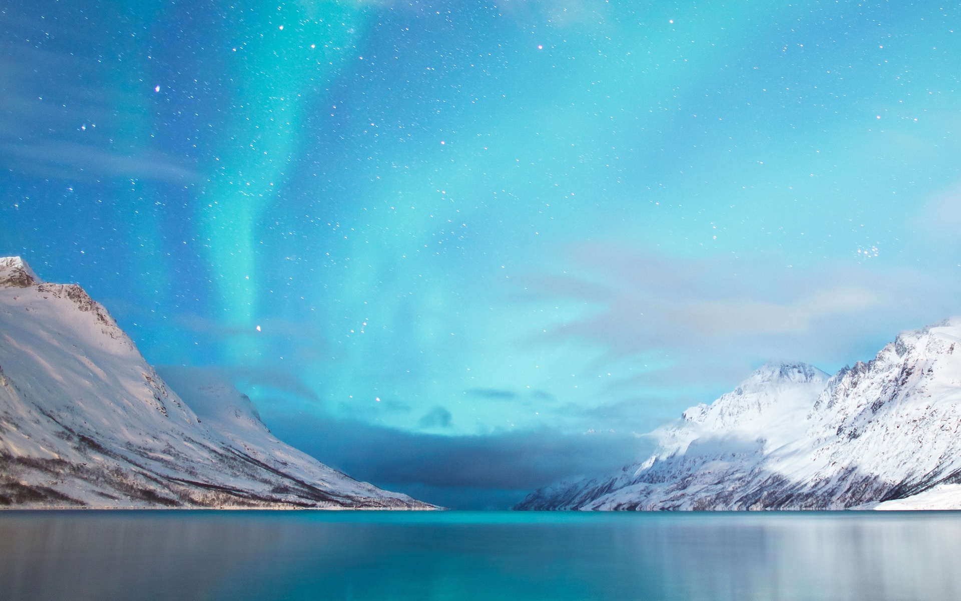 Baixe gratuitamente a imagem Neve, Aurora Boreal, Terra/natureza na área de trabalho do seu PC