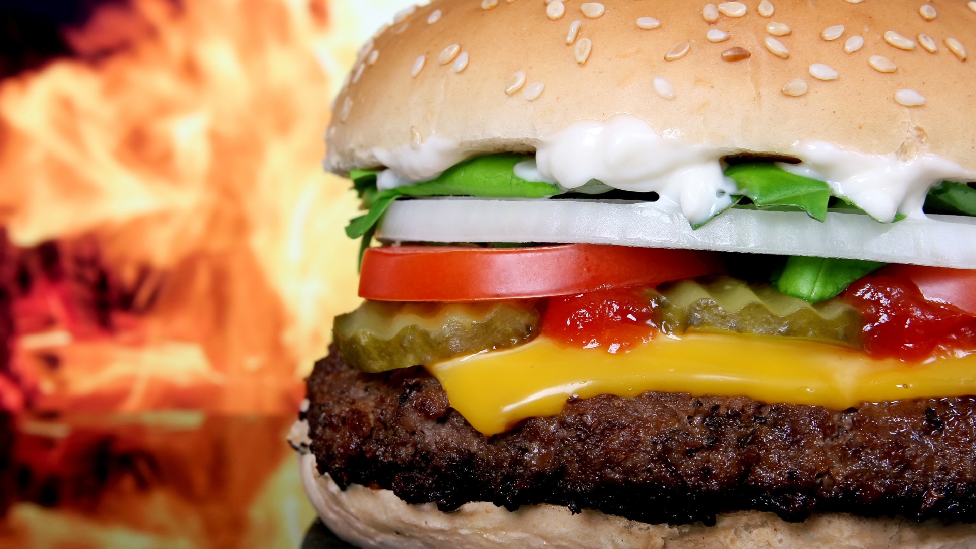 Free download wallpaper Burger, Food on your PC desktop