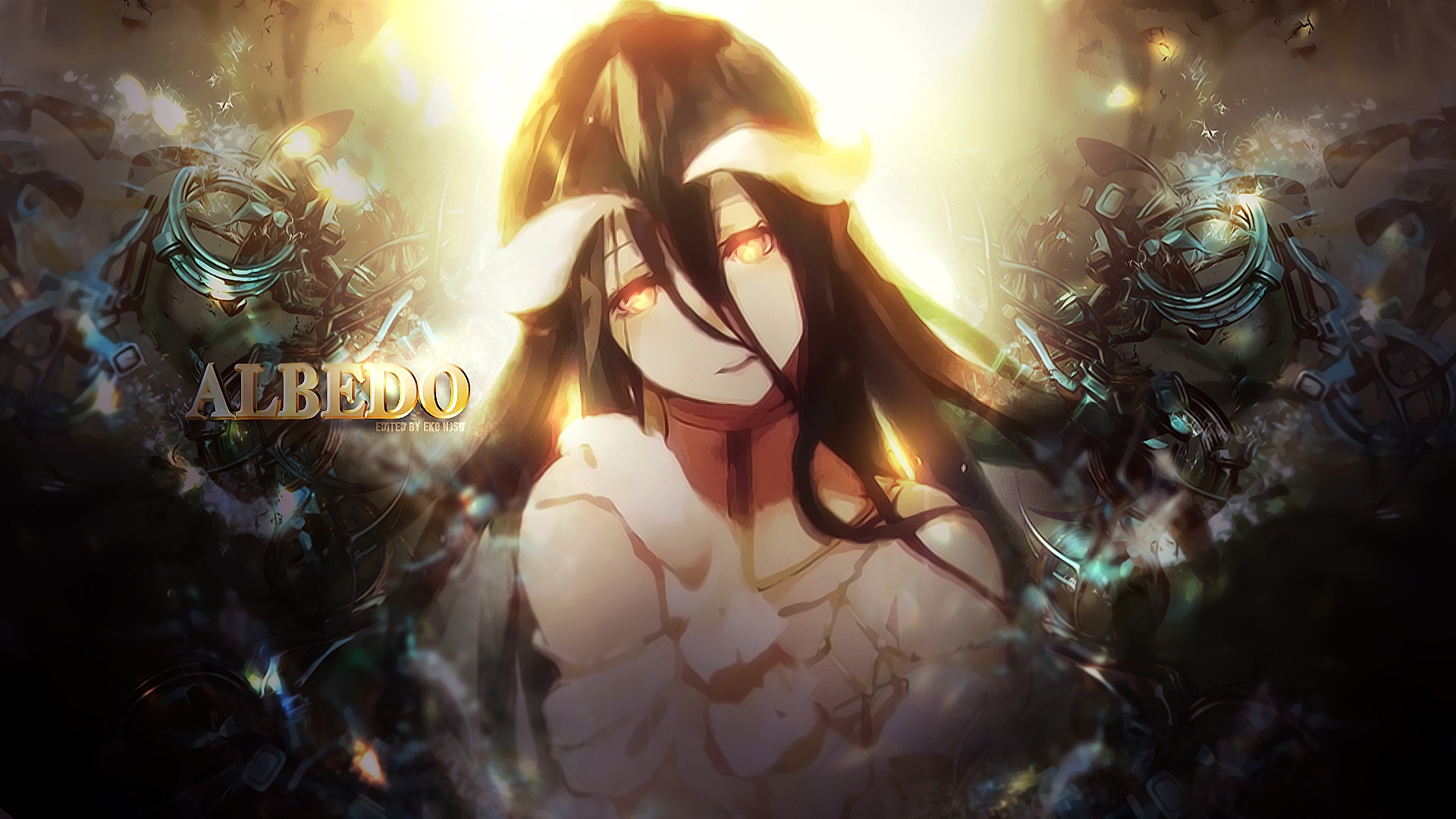 723698 Hintergrundbild herunterladen animes, operation: overlord, albedo (oberherr) - Bildschirmschoner und Bilder kostenlos