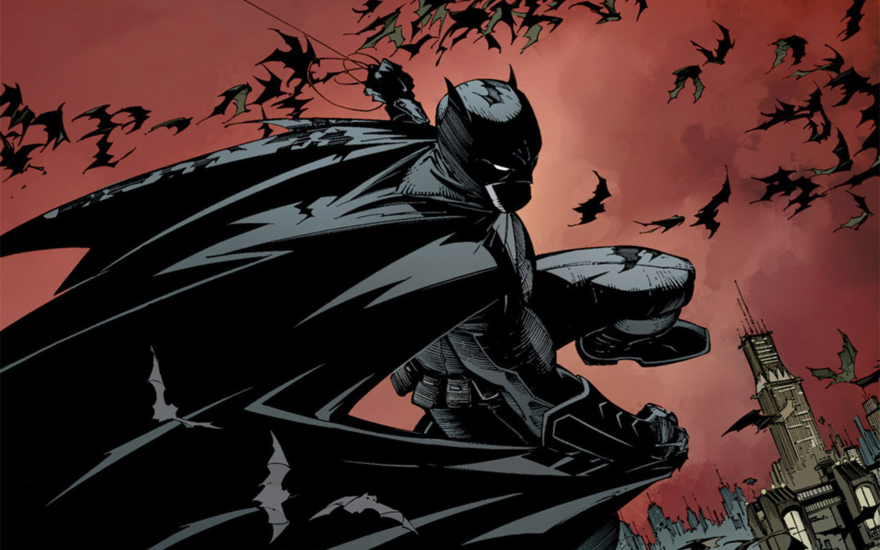 Laden Sie das Comics, The Batman-Bild kostenlos auf Ihren PC-Desktop herunter