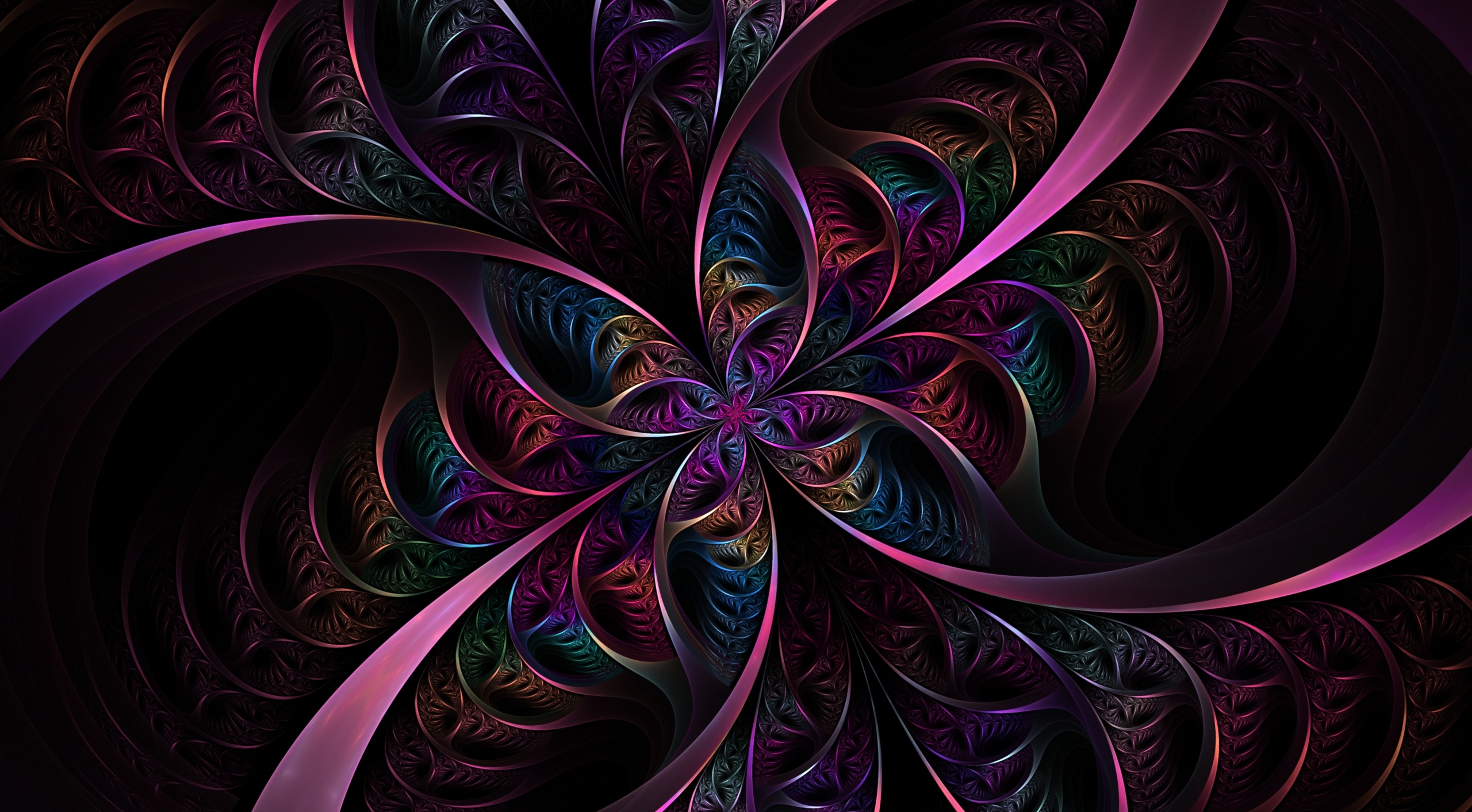 Download mobile wallpaper Abstract, Fractal, Colorful for free.