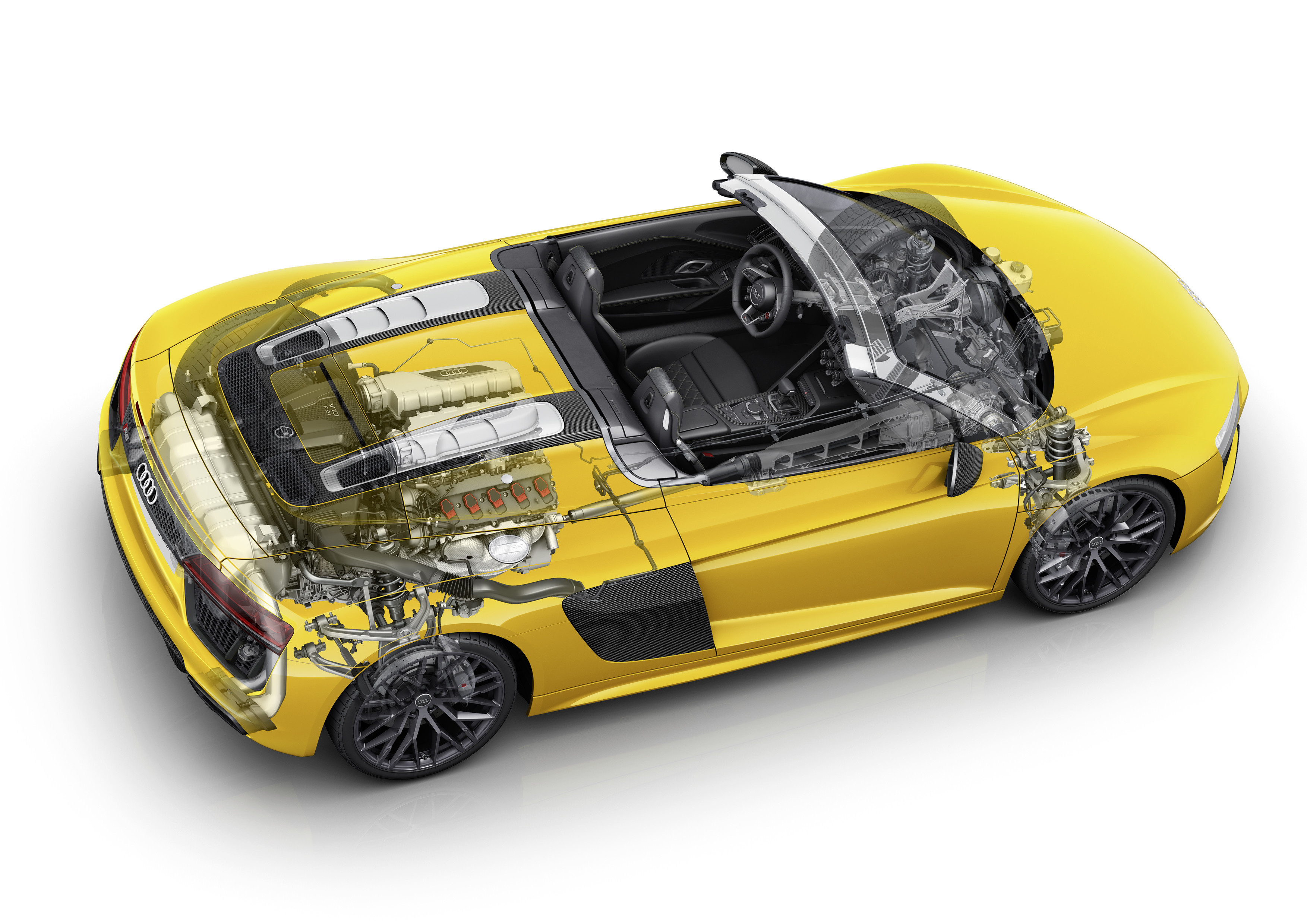 Baixar papel de parede para celular de Audi, Audi R8, Veículos, Audi R8 Spyder gratuito.
