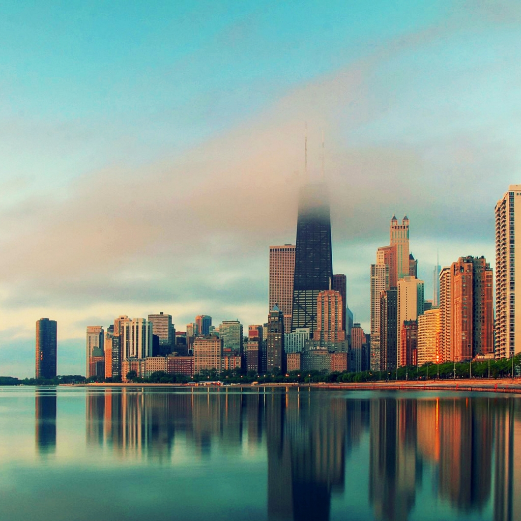 Download mobile wallpaper Cities, Chicago, Man Made for free.