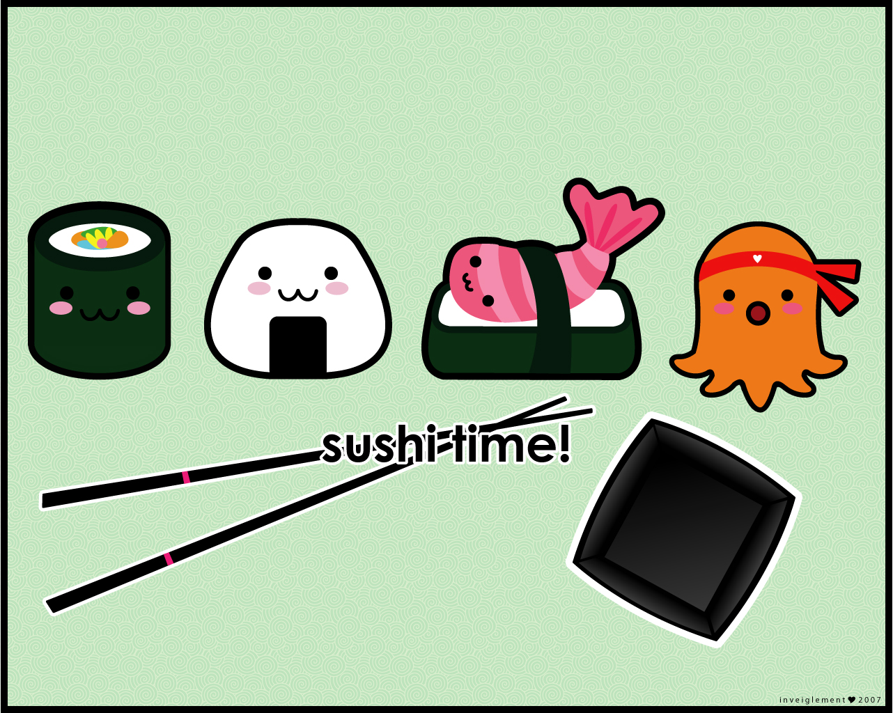 Melhores papéis de parede de Sushi para tela do telefone