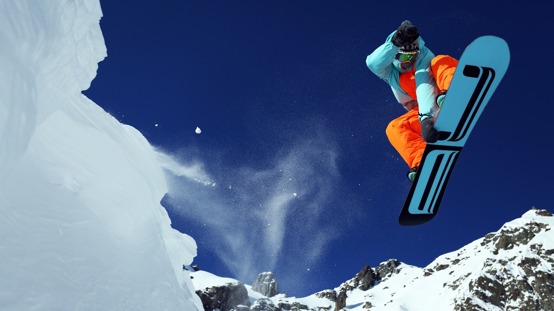 Handy-Wallpaper Sport, Snowboarden kostenlos herunterladen.