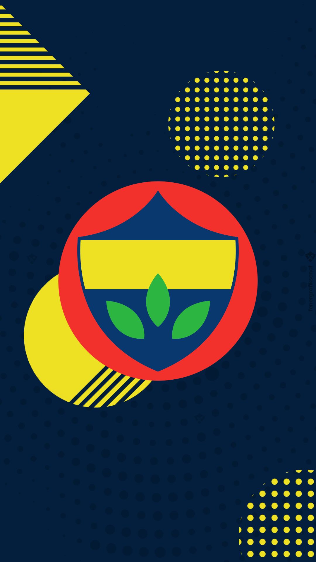 Handy-Wallpaper Sport, Fußball, Logo, Fenerbahçe Istanbul kostenlos herunterladen.