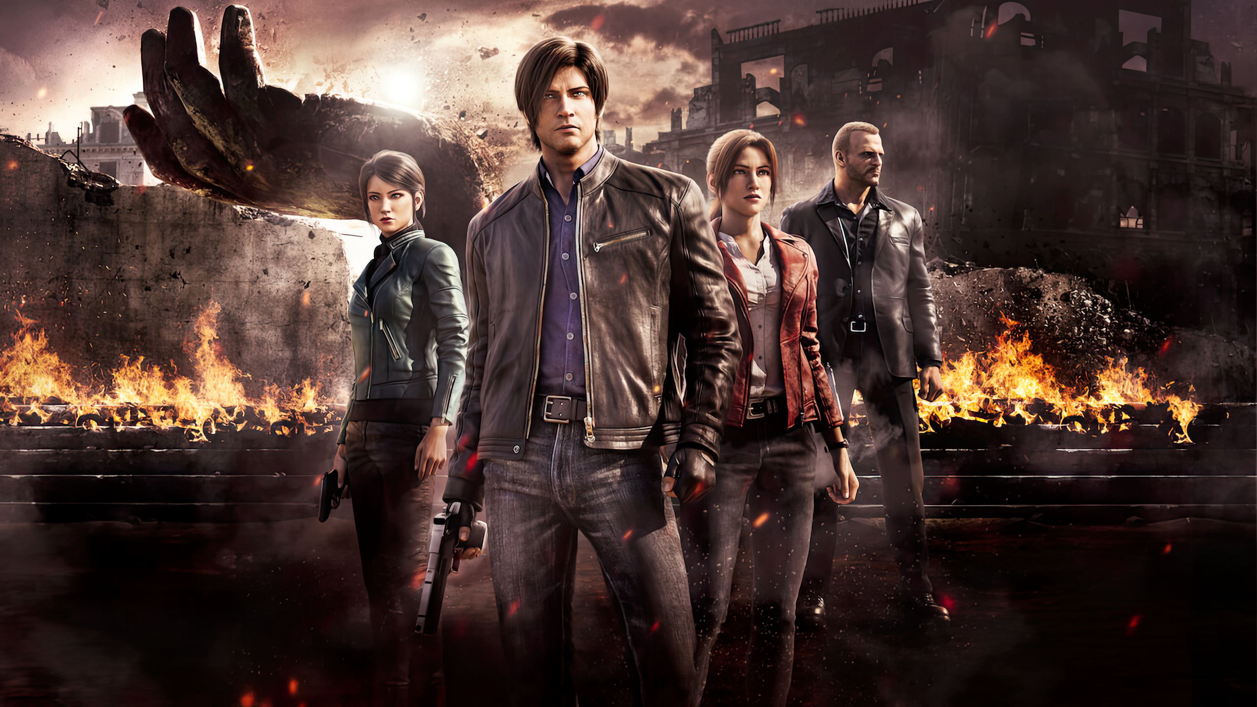 Download mobile wallpaper Resident Evil, Tv Show, Resident Evil: Infinite Darkness for free.