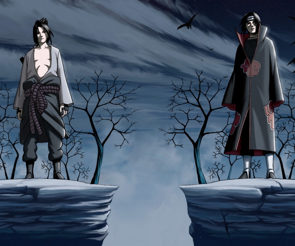 Download mobile wallpaper Anime, Naruto, Sasuke Uchiha, Itachi Uchiha for free.