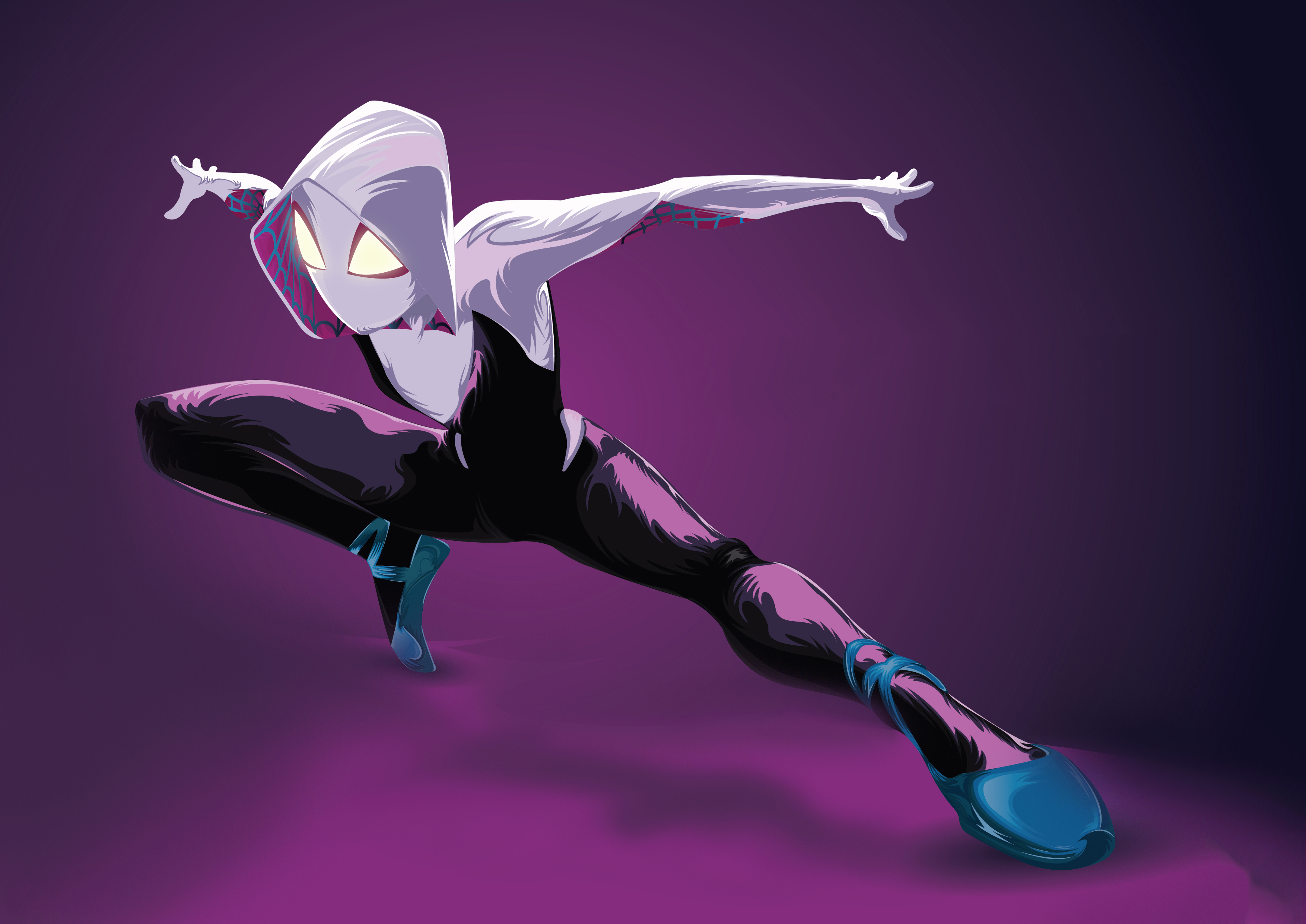 Laden Sie das Comics, Gwen Stacy, Spider Gwen-Bild kostenlos auf Ihren PC-Desktop herunter