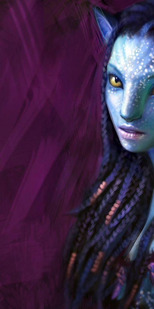 Phone wallpaper: Na'vi, Neytiri (Avatar), Movie, Avatar, Braid, Pointed ...