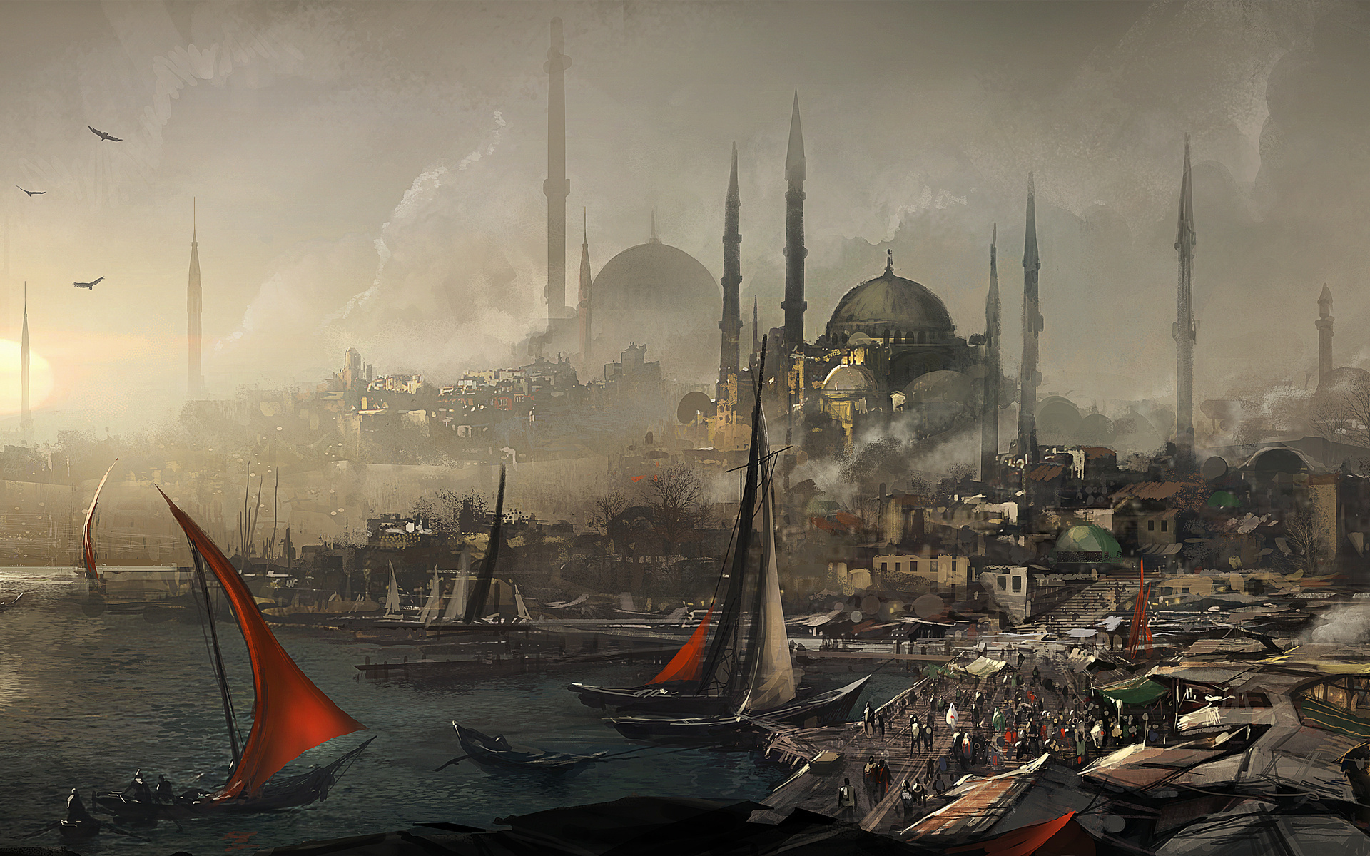Free download wallpaper Assassin's Creed, Video Game, Assassin's Creed: Revelations on your PC desktop