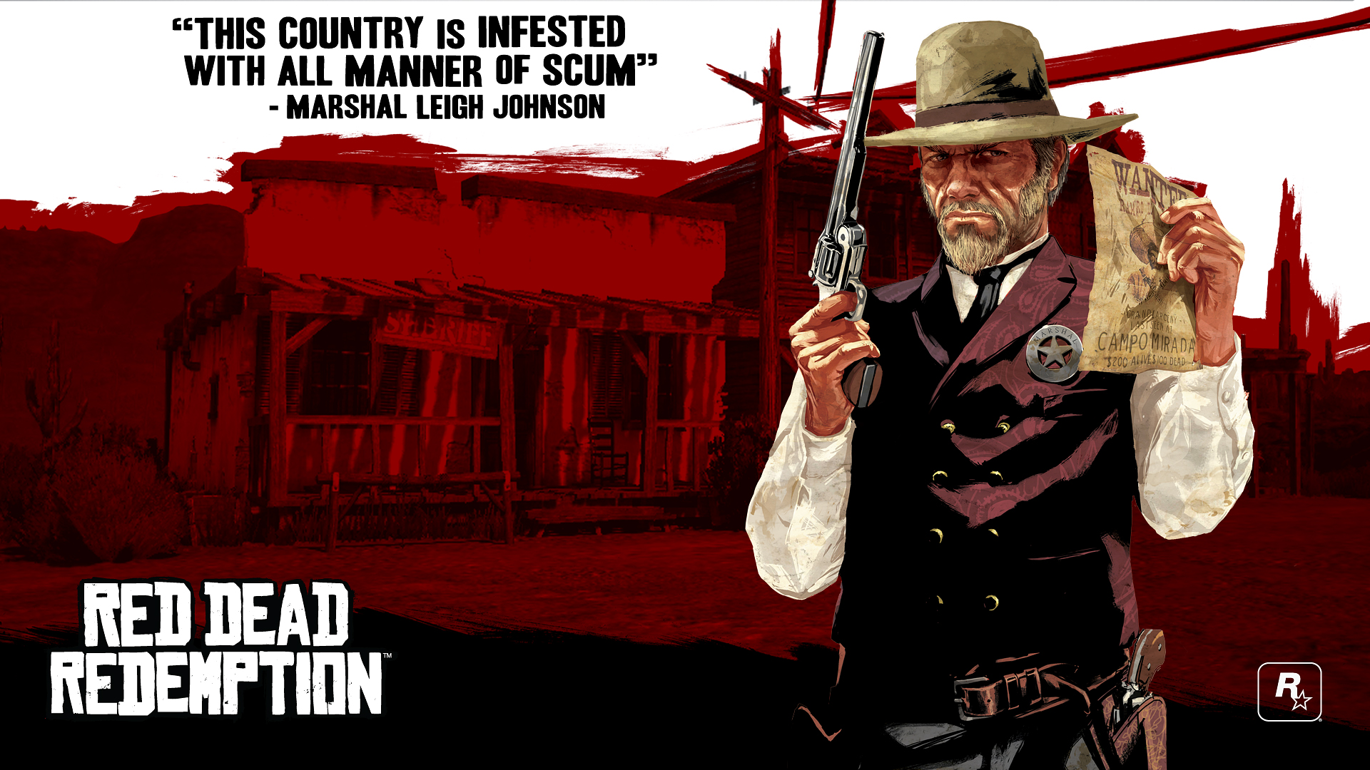 Téléchargez des papiers peints mobile Jeux Vidéo, Red Dead Redemption gratuitement.