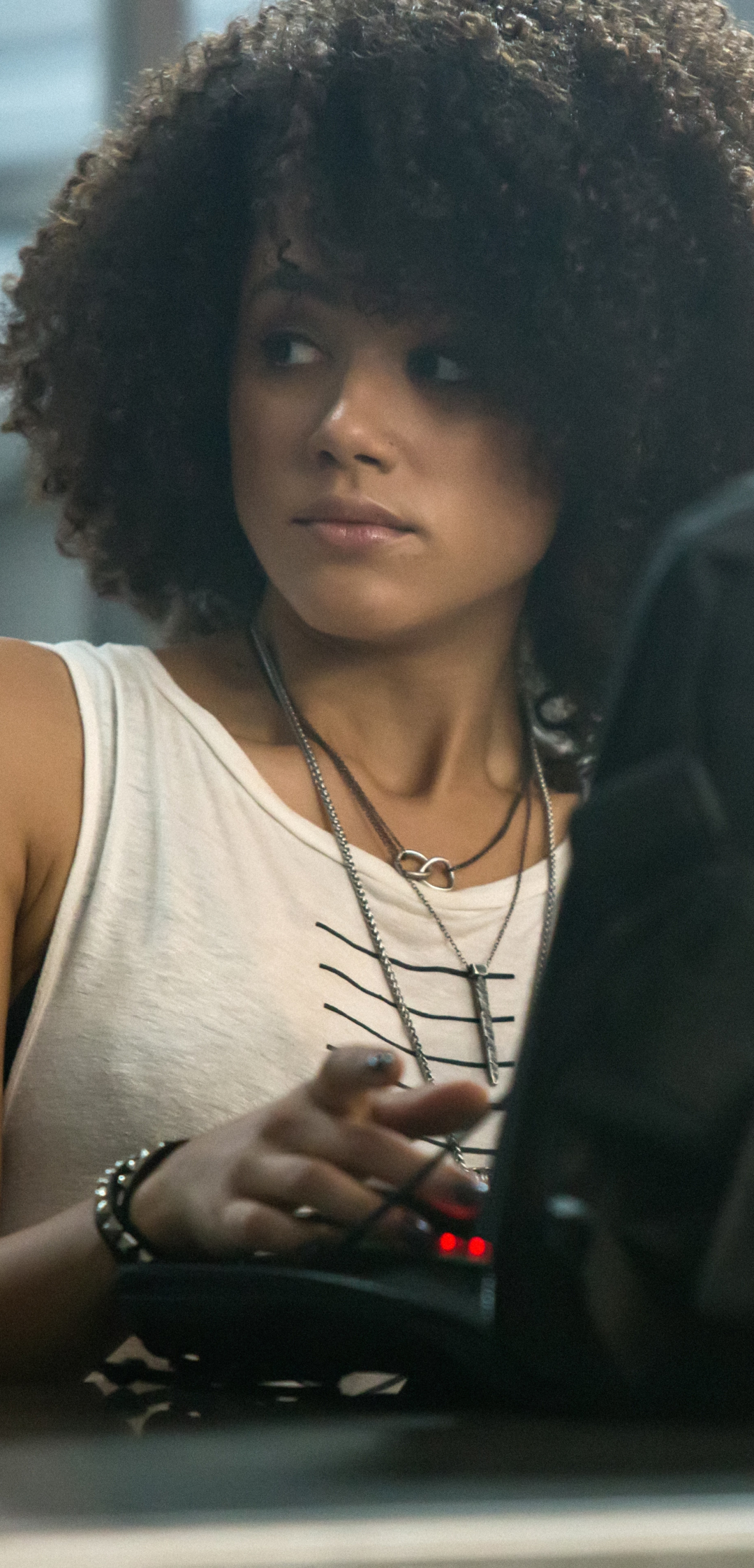 Download mobile wallpaper Fast & Furious, Movie, Nathalie Emmanuel, Ramsey (Fast & Furious), The Fate Of The Furious for free.
