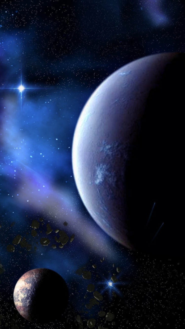 Descarga gratuita de fondo de pantalla para móvil de Nebulosa, Espacio, Planeta, Ciencia Ficción.