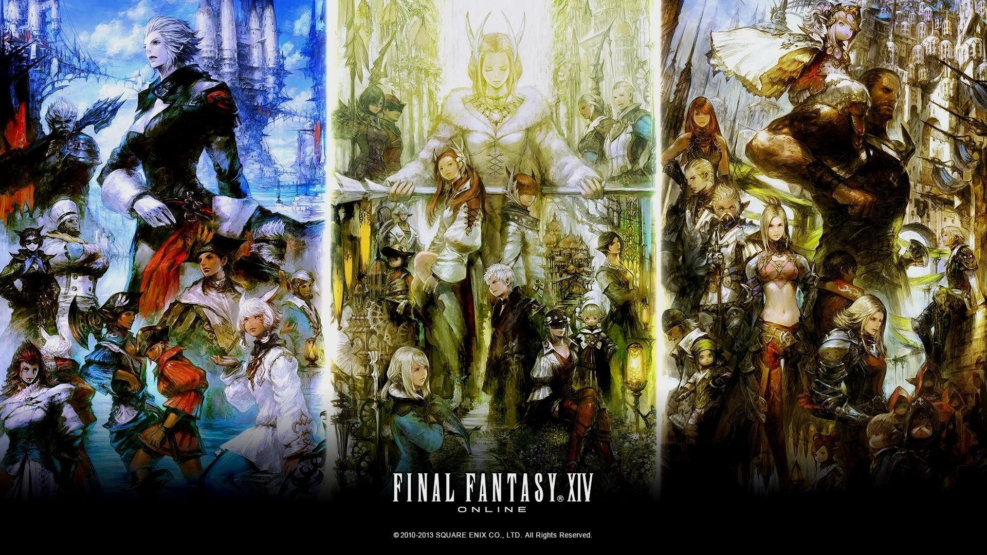 Скачать обои бесплатно Видеоигры, Последняя Фантазия, Final Fantasy Xiv: Царство Возрождается картинка на рабочий стол ПК