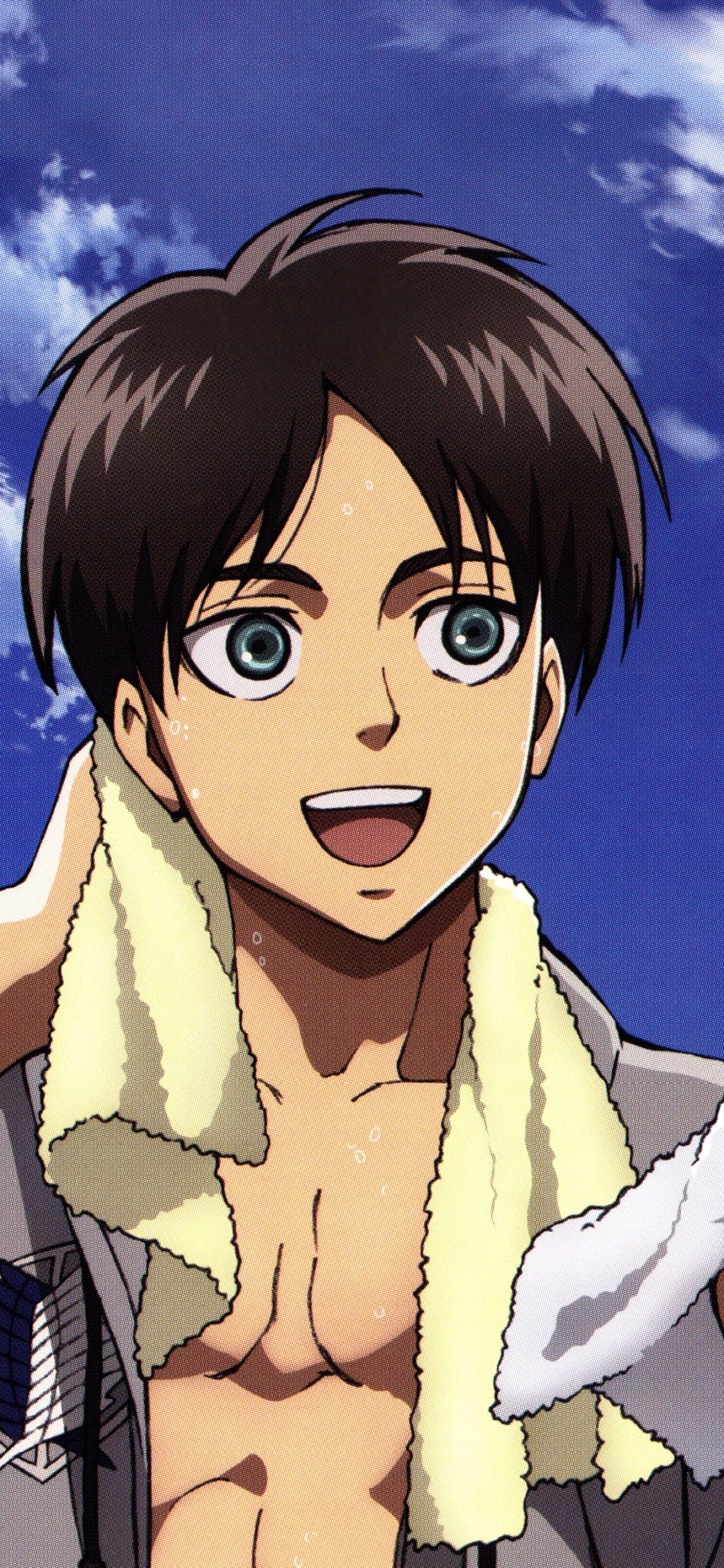 Handy-Wallpaper Animes, Eren Jäger, Attack On Titan kostenlos herunterladen.