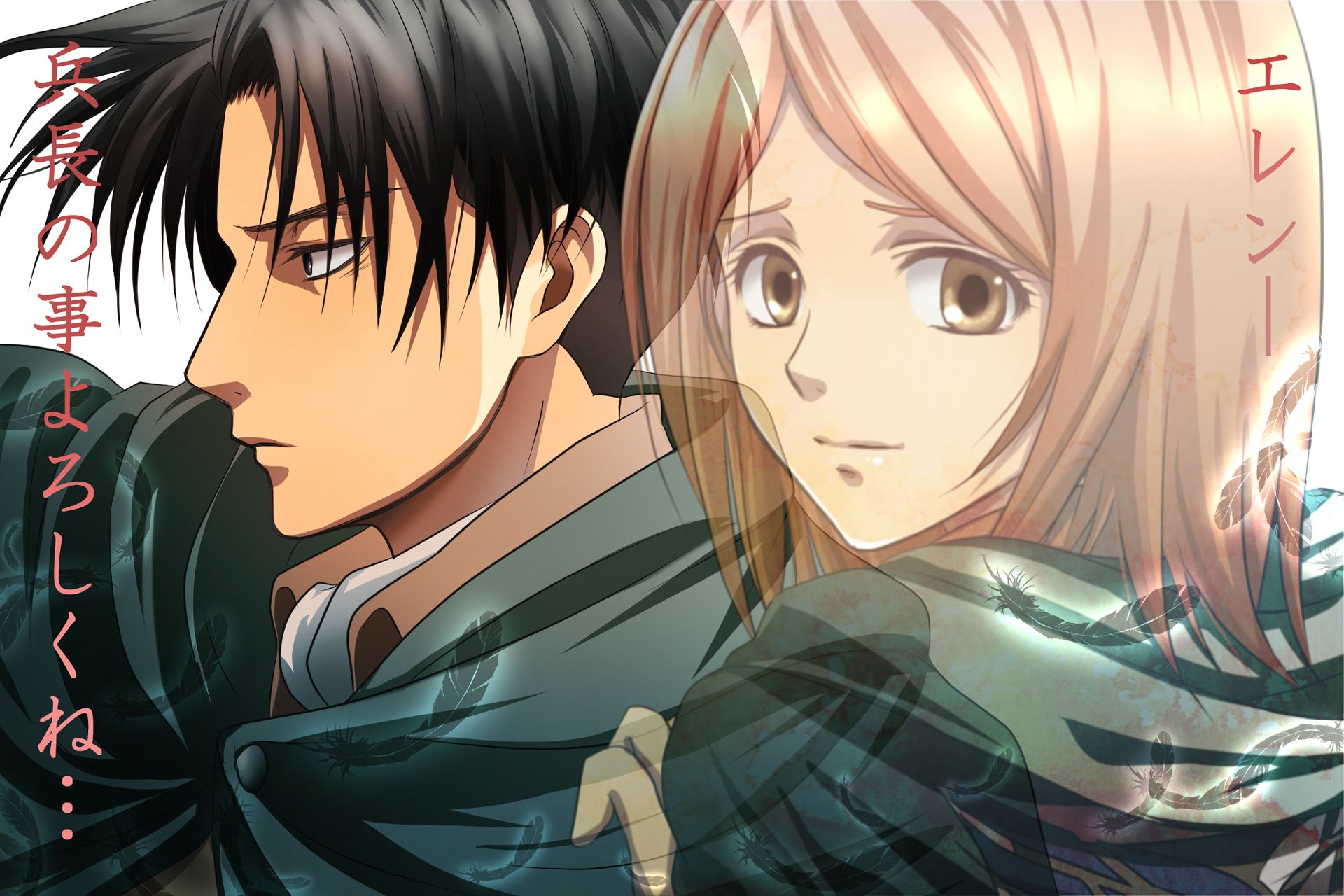 Download mobile wallpaper Anime, Attack On Titan, Levi Ackerman, Petra Ral for free.