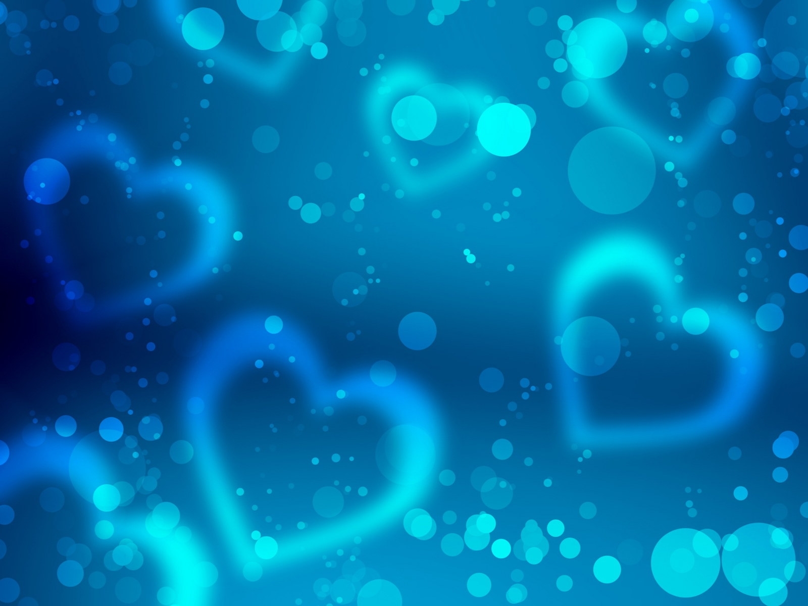 holidays, background, hearts, love, valentine's day, turquoise FHD, 4K, UHD