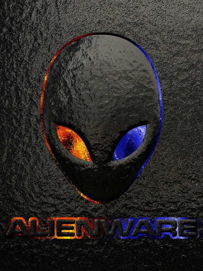 Handy-Wallpaper Technologie, Logo, Alienware kostenlos herunterladen.