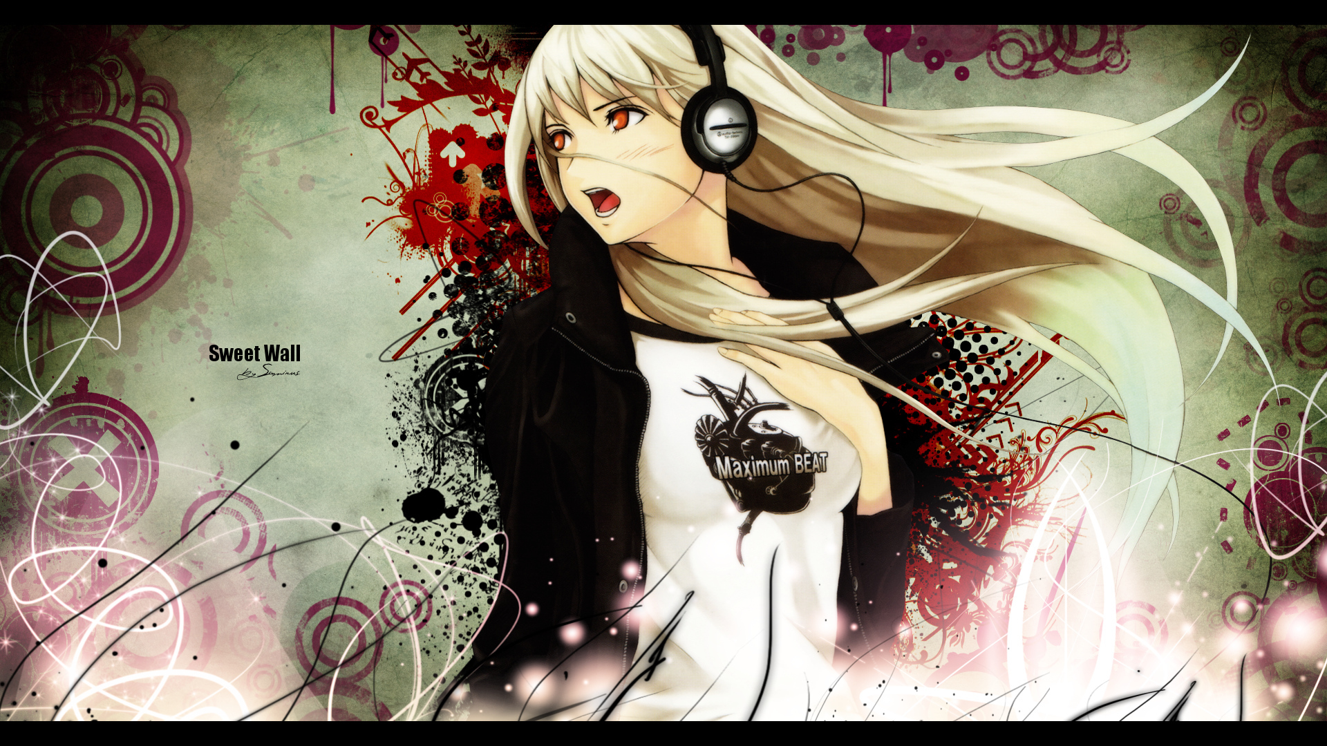 Free download wallpaper Music, Anime, Girls on your PC desktop