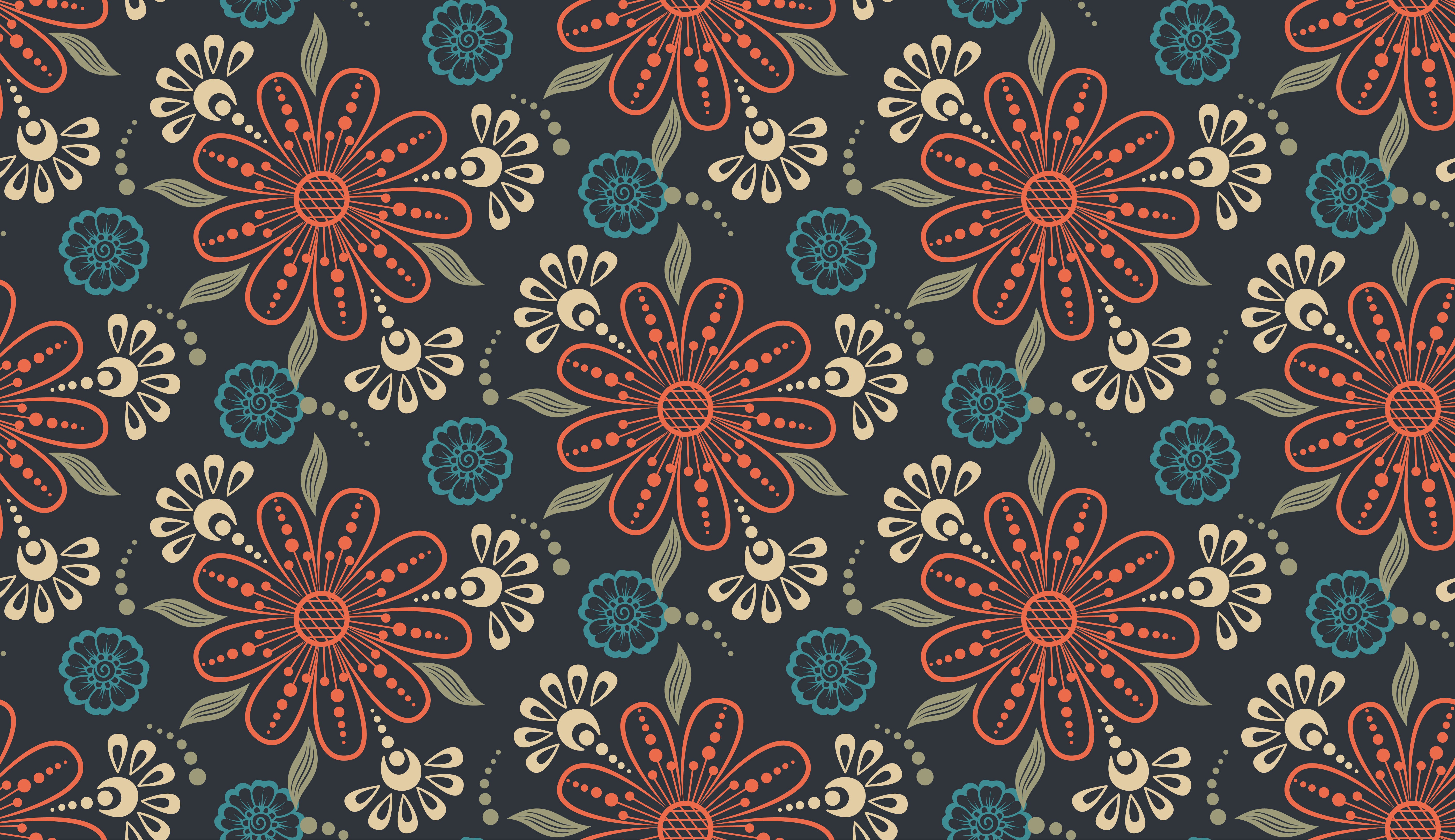 Download mobile wallpaper Flowers, Flower, Pattern, Artistic for free.