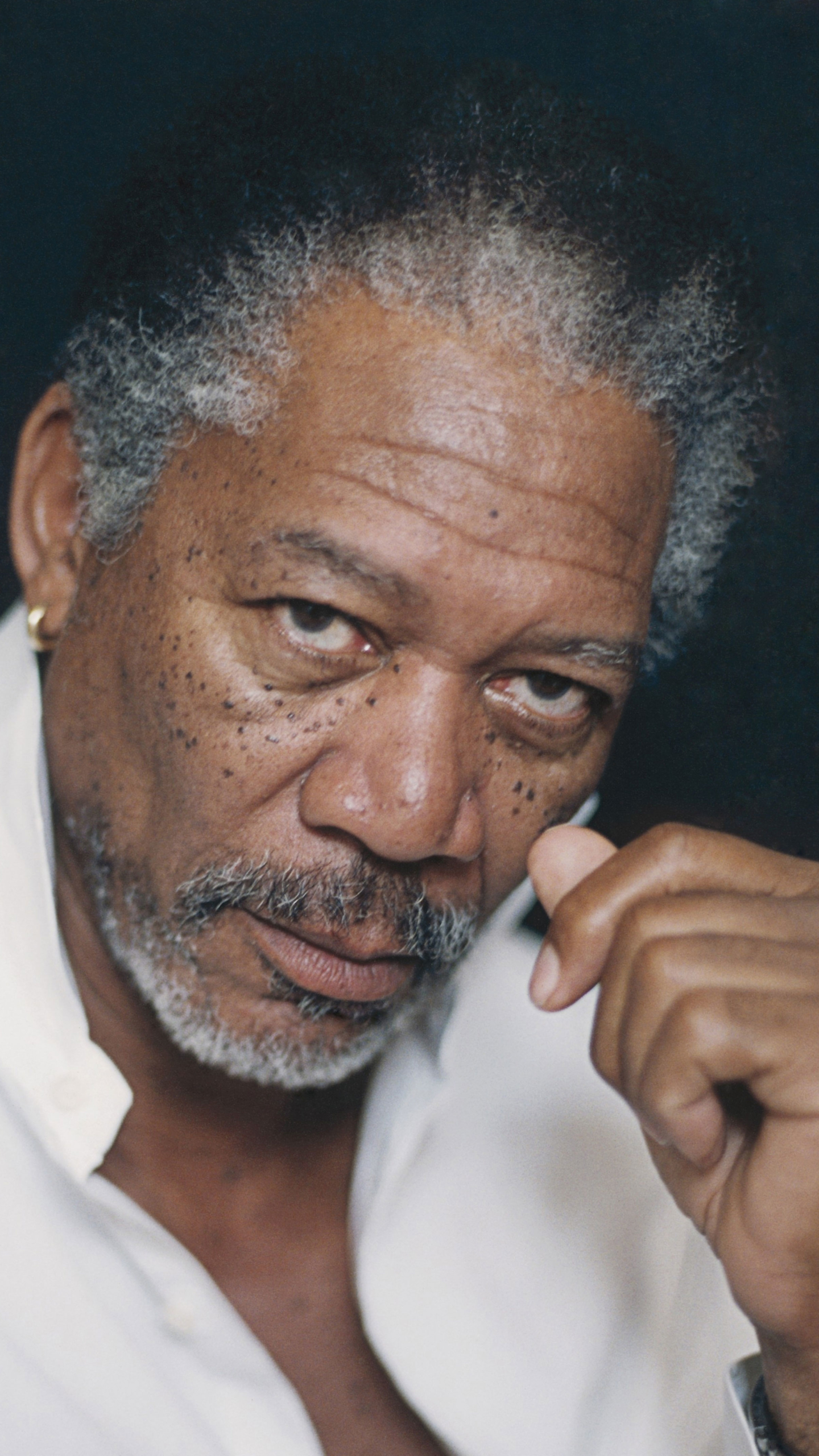 Handy-Wallpaper Berühmtheiten, Morgan Freeman kostenlos herunterladen.