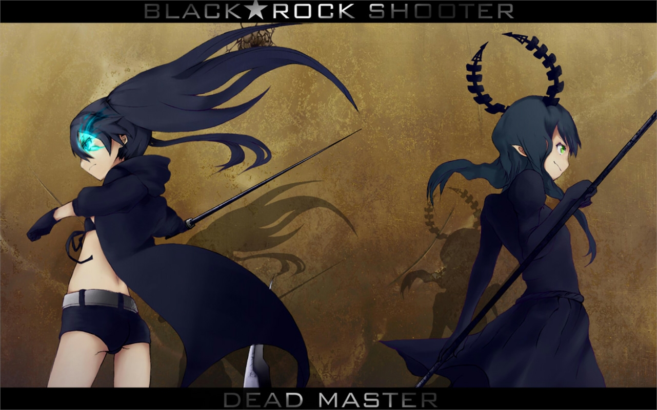 Handy-Wallpaper Animes, Burakku Rokku Shuta, Dead Master (Black Rock Shooter) kostenlos herunterladen.