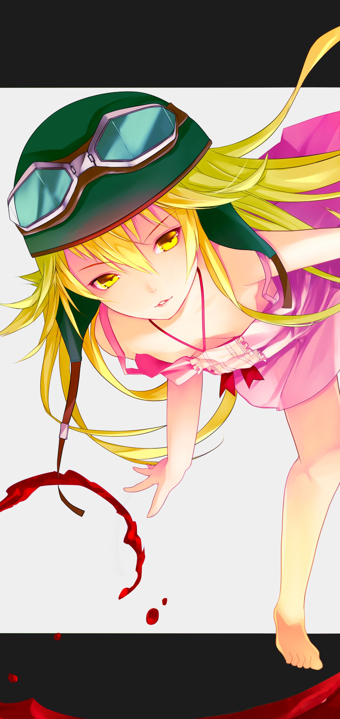 Handy-Wallpaper Vampir, Animes, Monogatari (Serie), Shinobu Oshino kostenlos herunterladen.