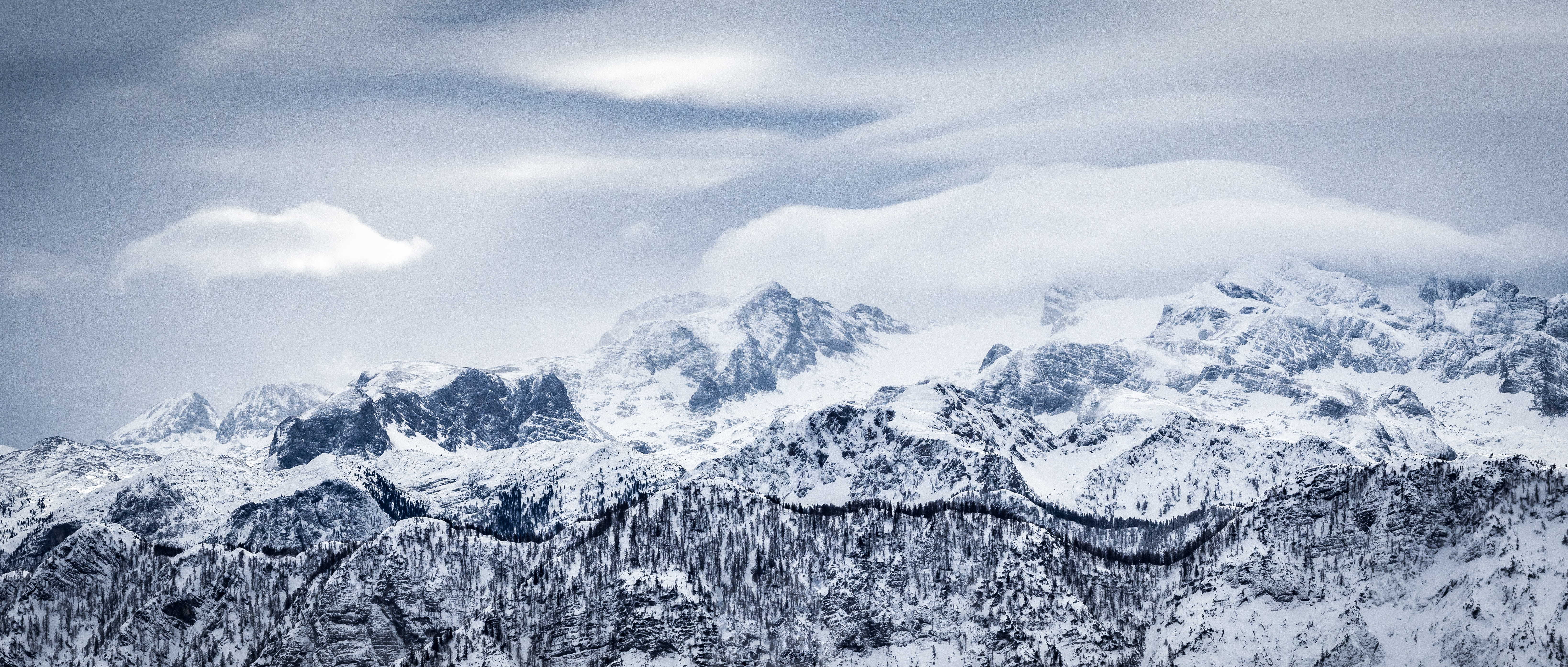 Téléchargez gratuitement l'image Sommet, Hauts, Nature, Montagnes, Neige, Hiver sur le bureau de votre PC